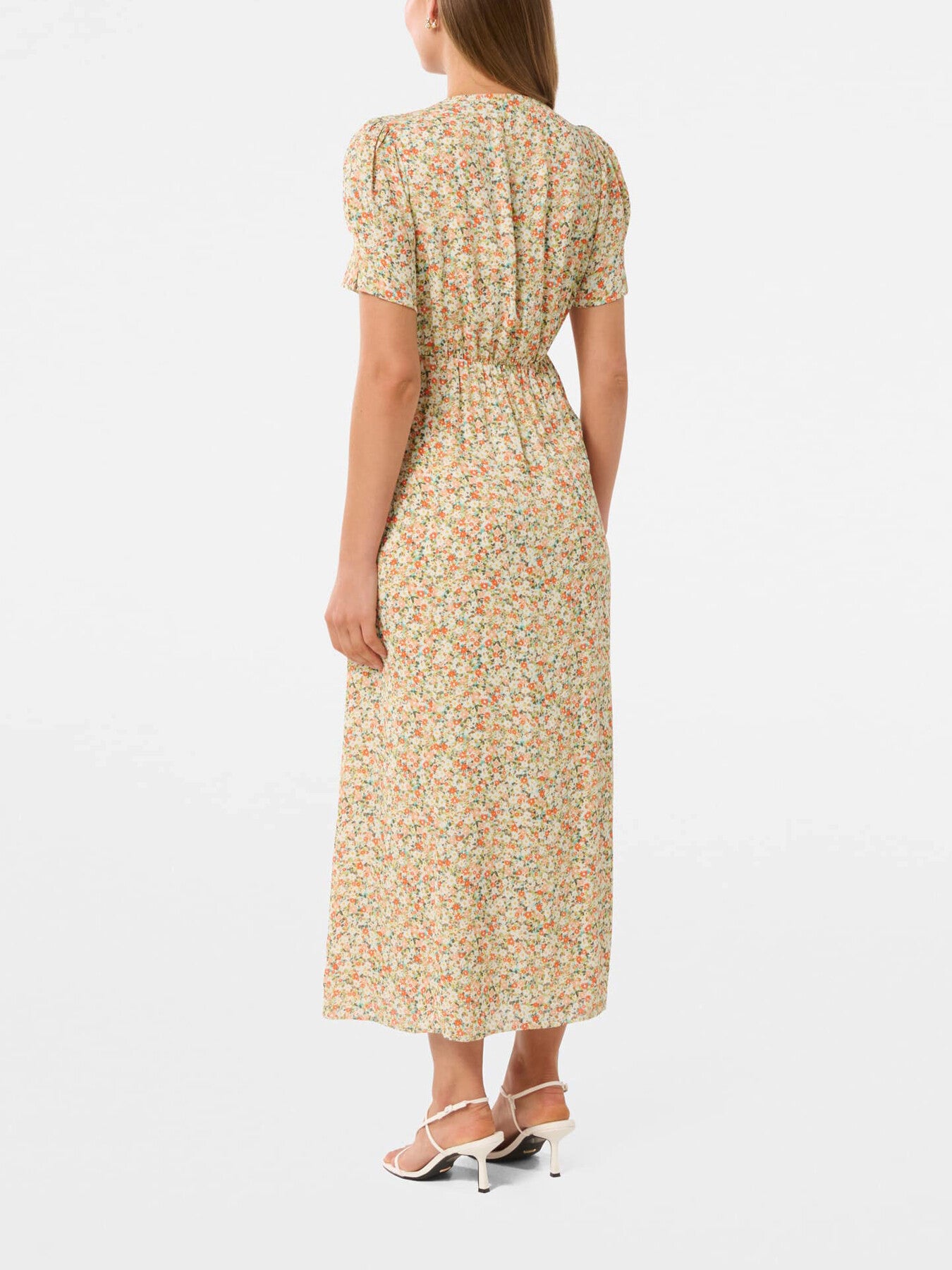 Safira Printed Midi Sun Dress