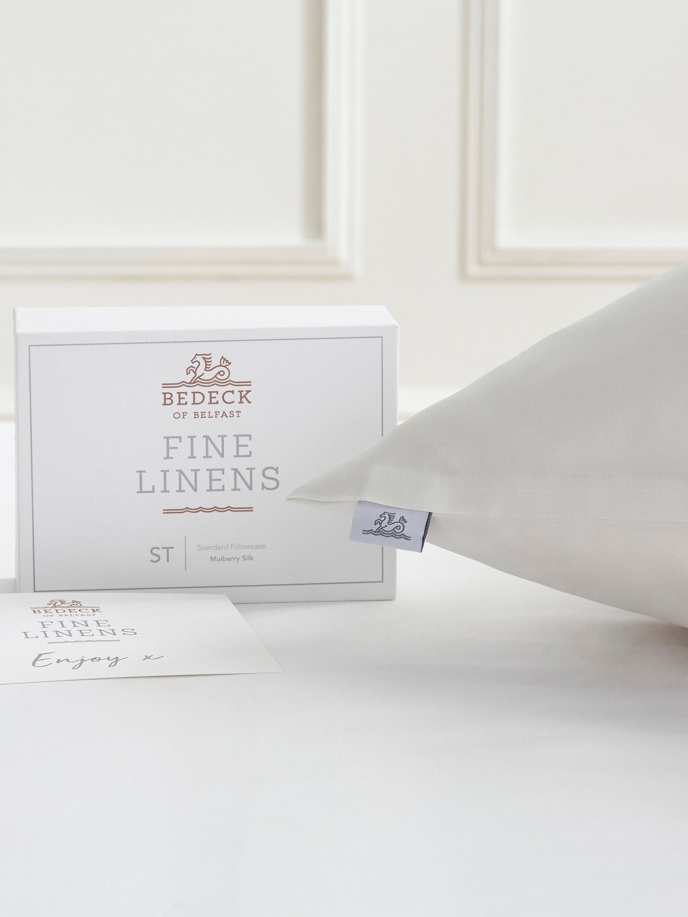 Fine Linens Mulberry Silk Standard Pillowcase