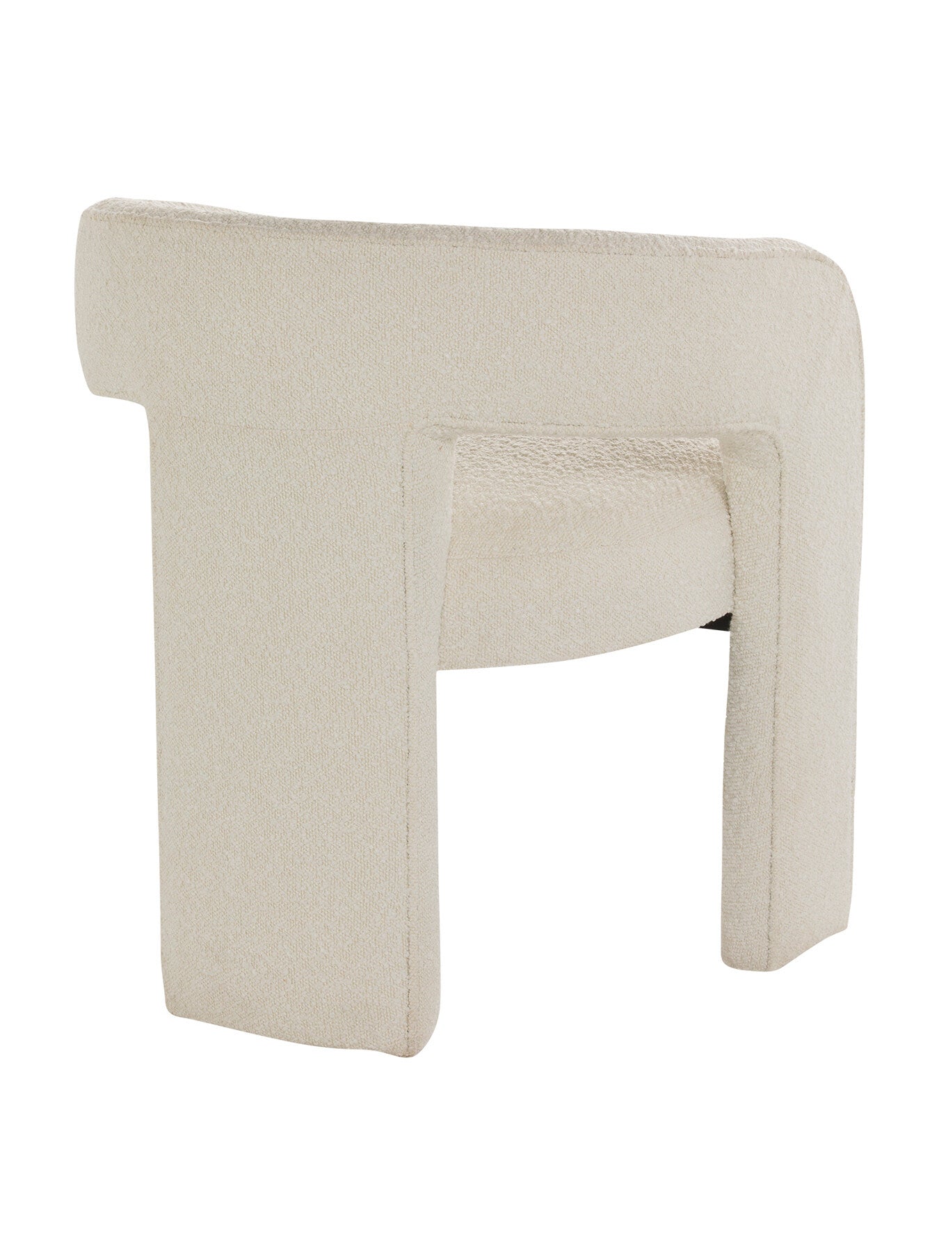 Kenzo Light Beige Boucle Upholstered Dining Chair