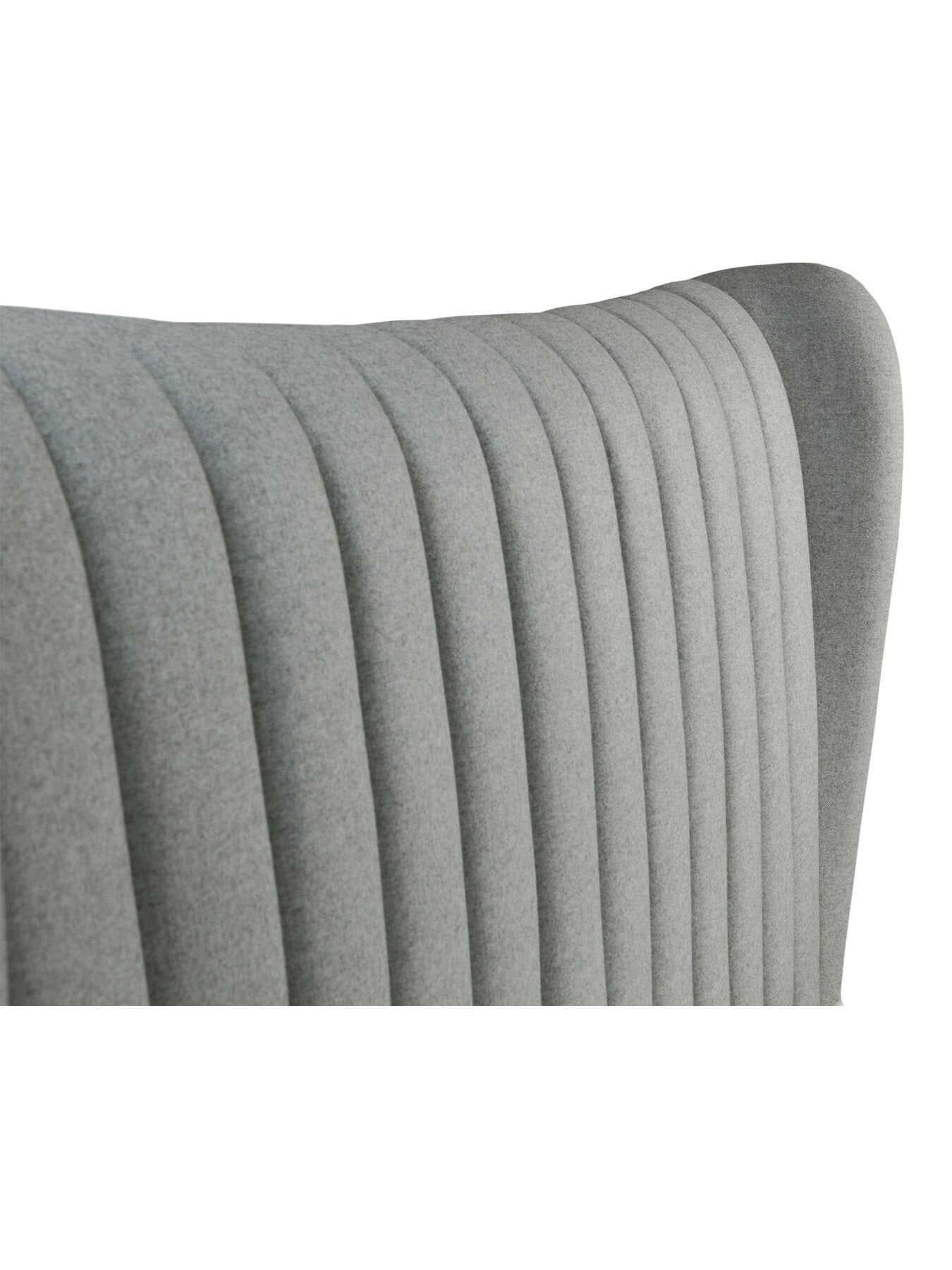 Grey Horton Grey Fabric King Ottoman Bed Frame