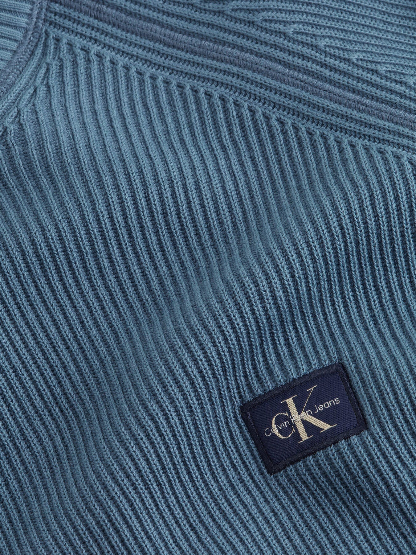 Ribbed Crew Neck Jumper