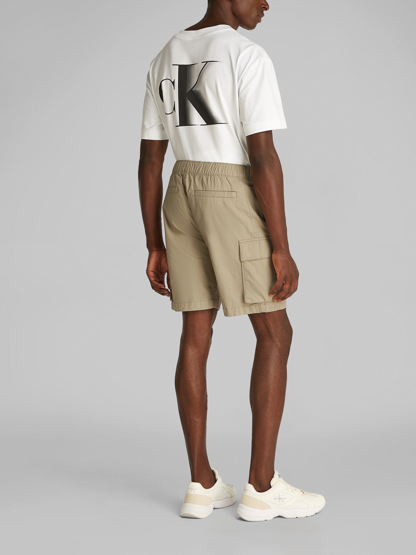 Straight Twill Cargo Shorts