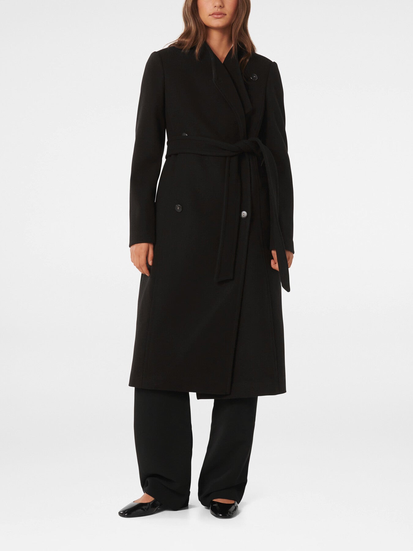 Ari Funnel Neck Coat