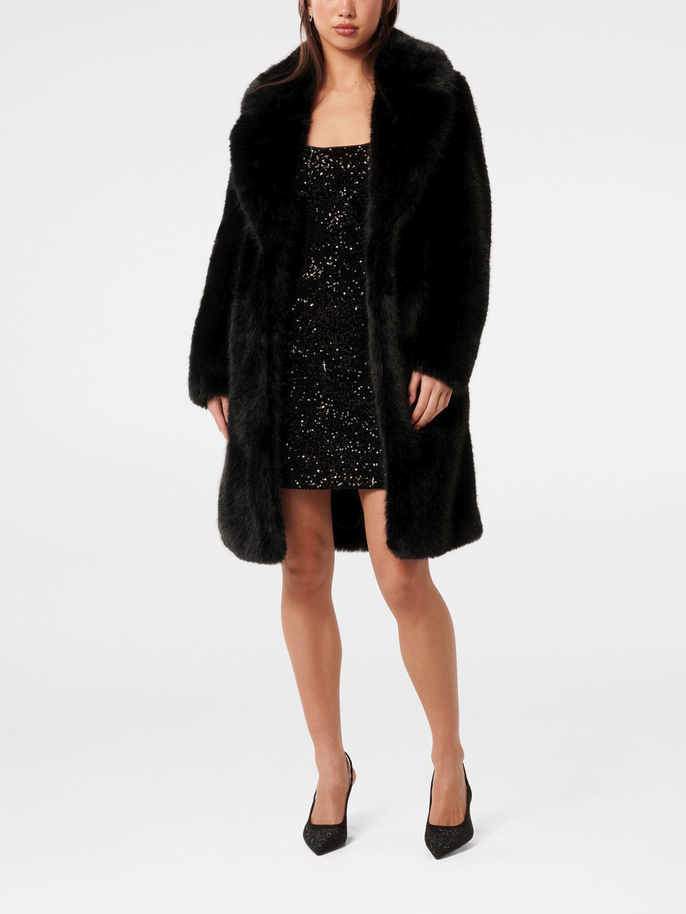 Amina Faux Fur Coat