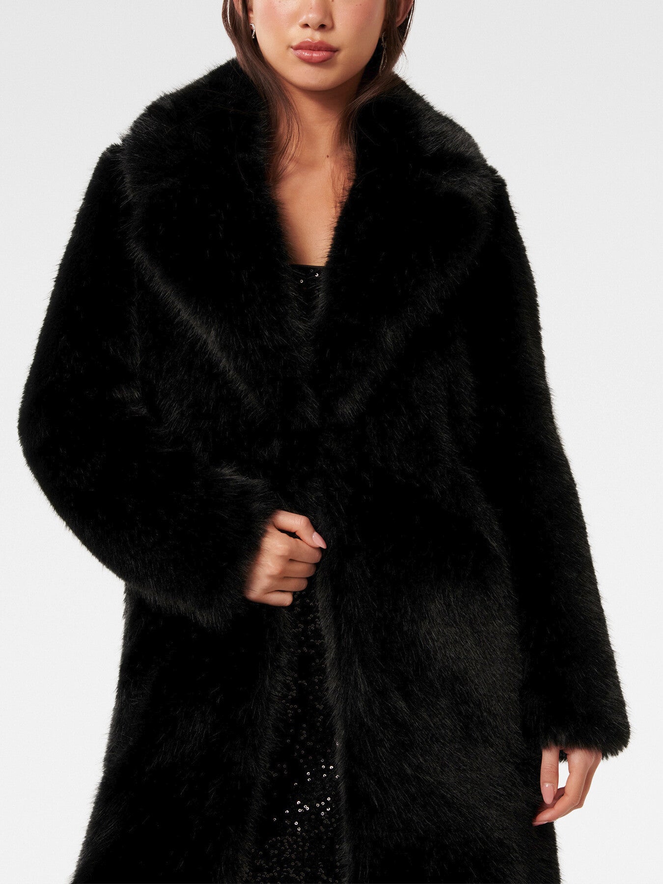Amina Faux Fur Coat