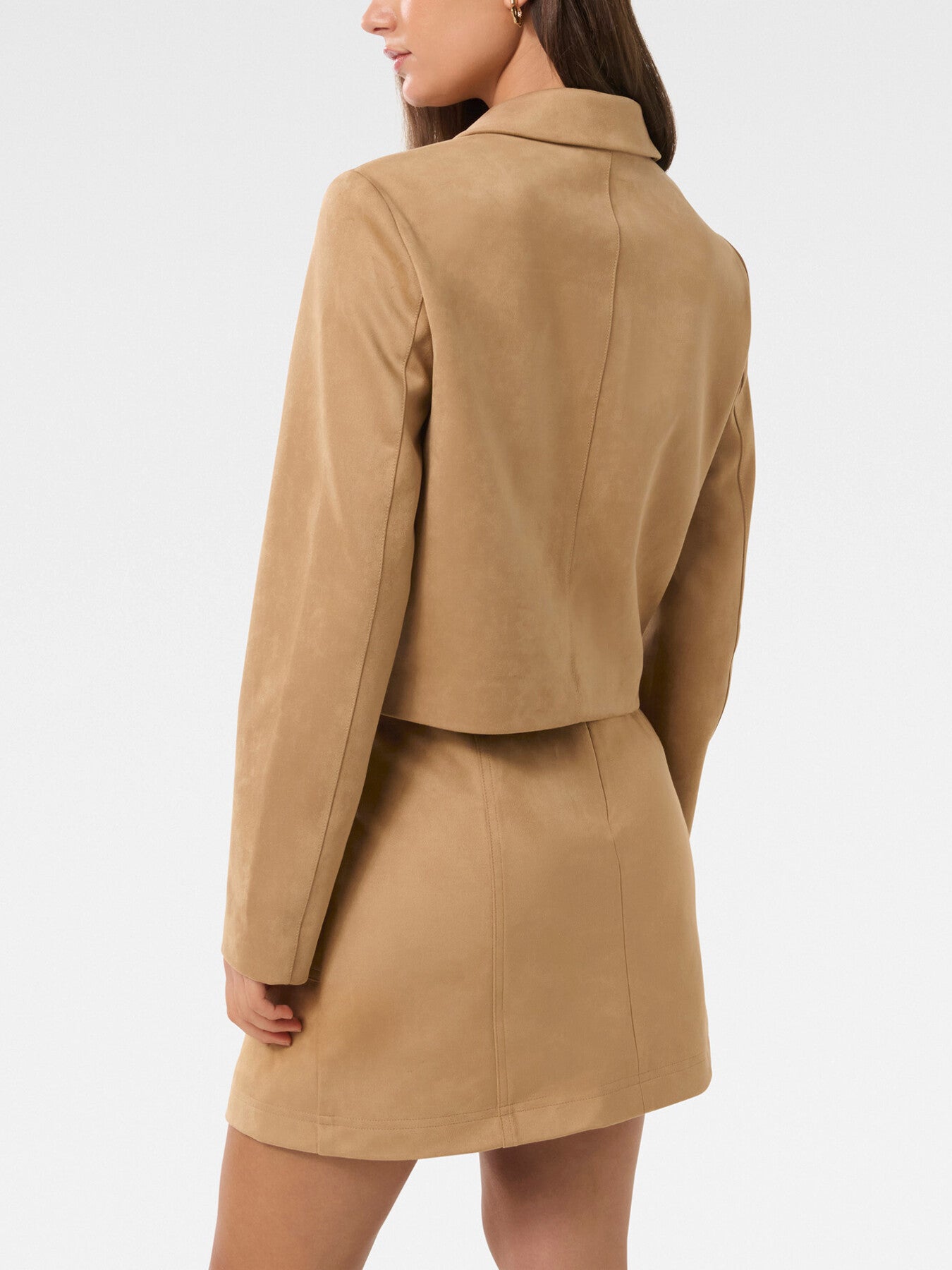 Tyla Vegan Suede Jacket