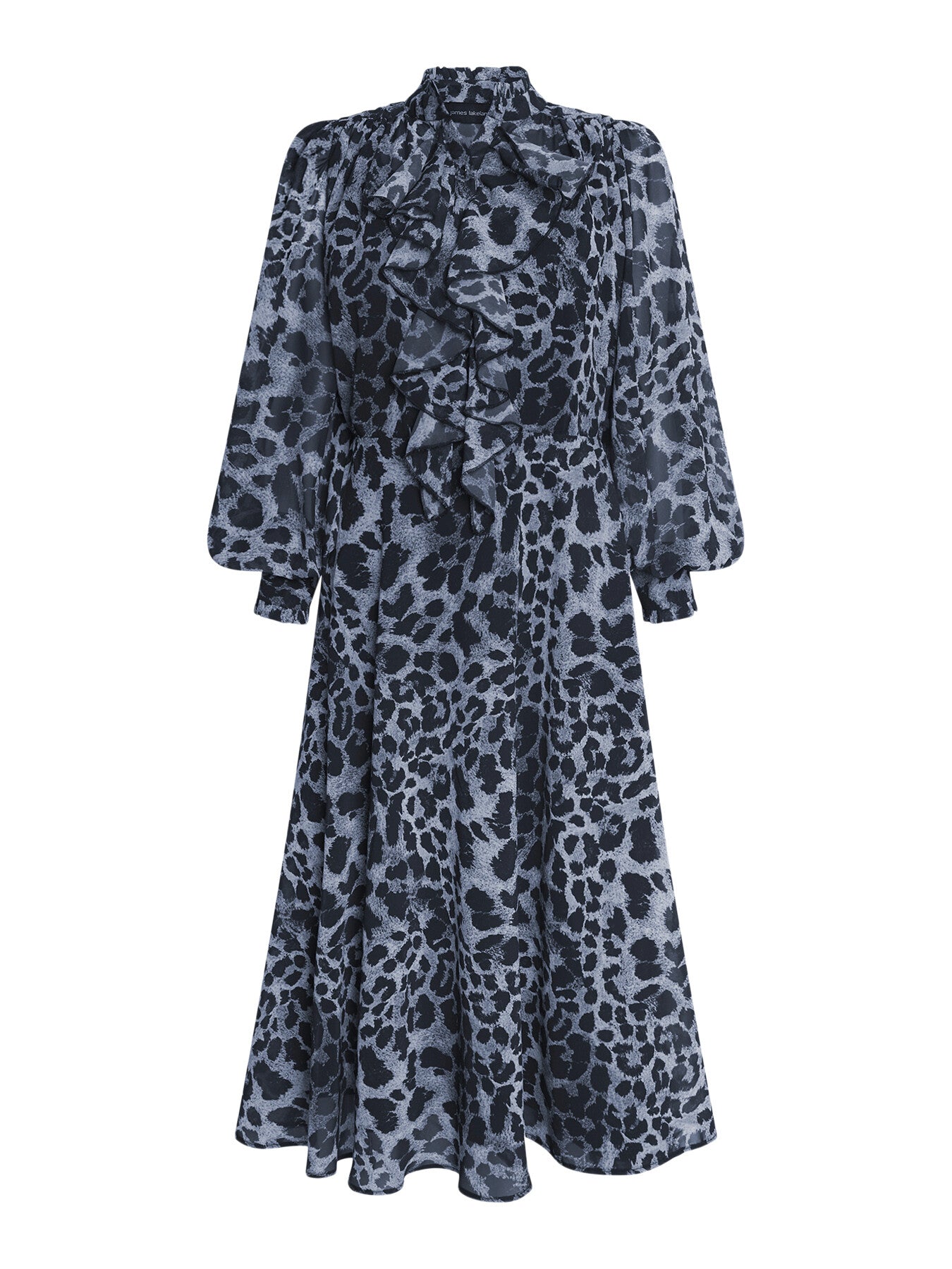 sachin and babi light blue dress Leopard Print Midi Dresses | Bodycon, Slip & Shirt main image 1