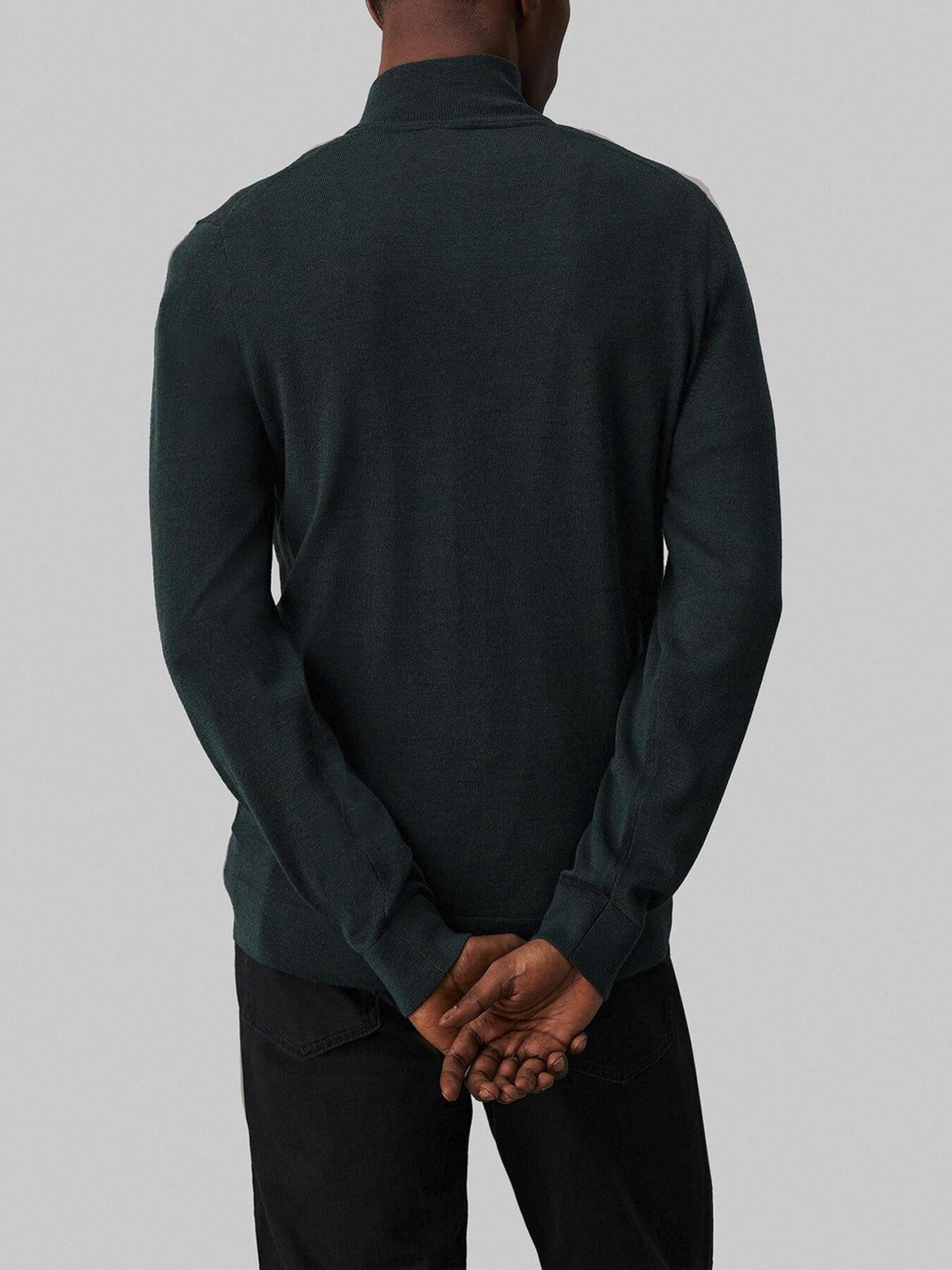 Merino Zip Neck Jumper