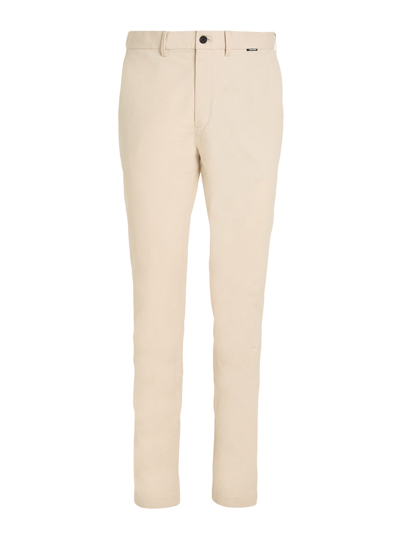 Slim Belted Chino Trousers