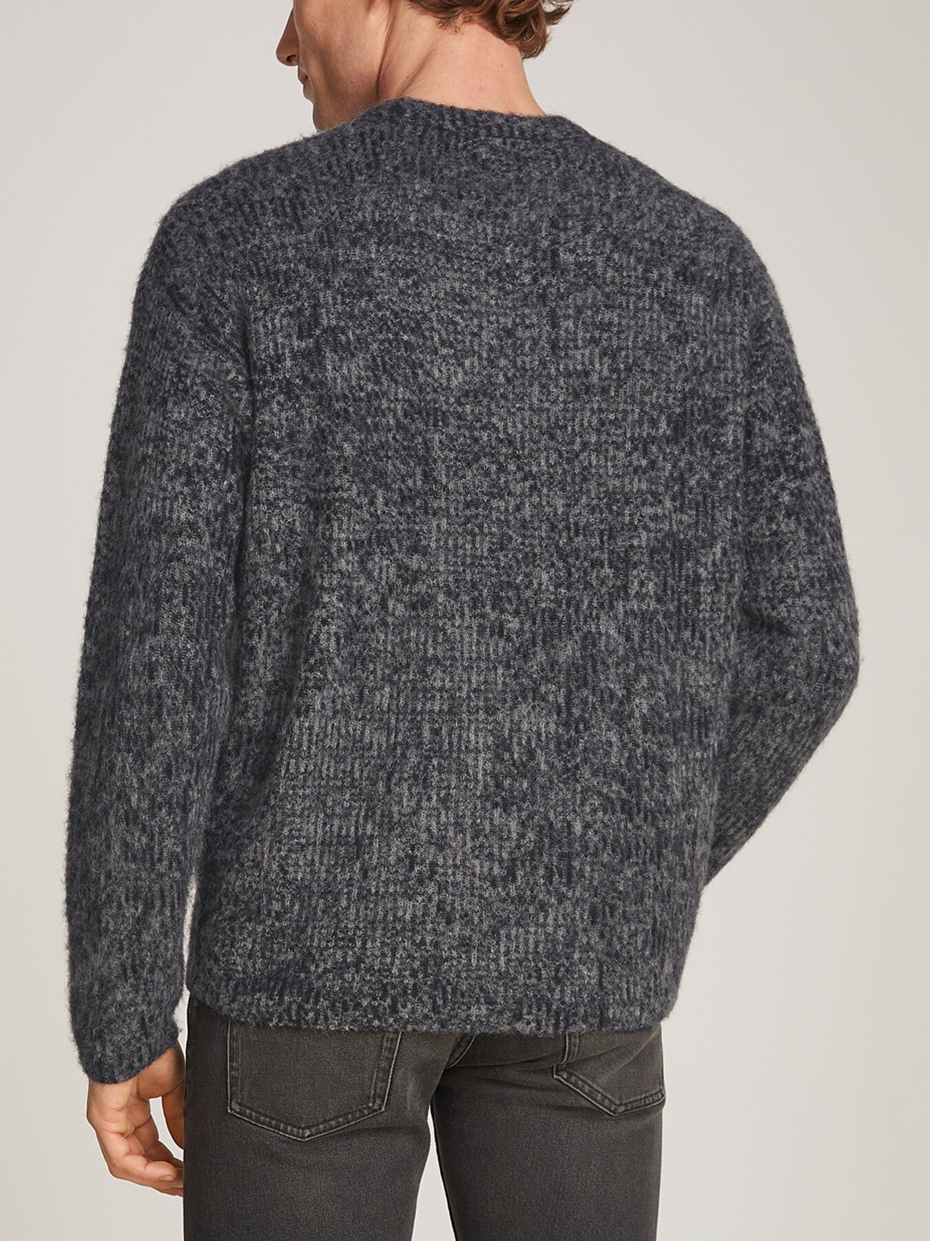 Brushed Wool Jacquard Jumper