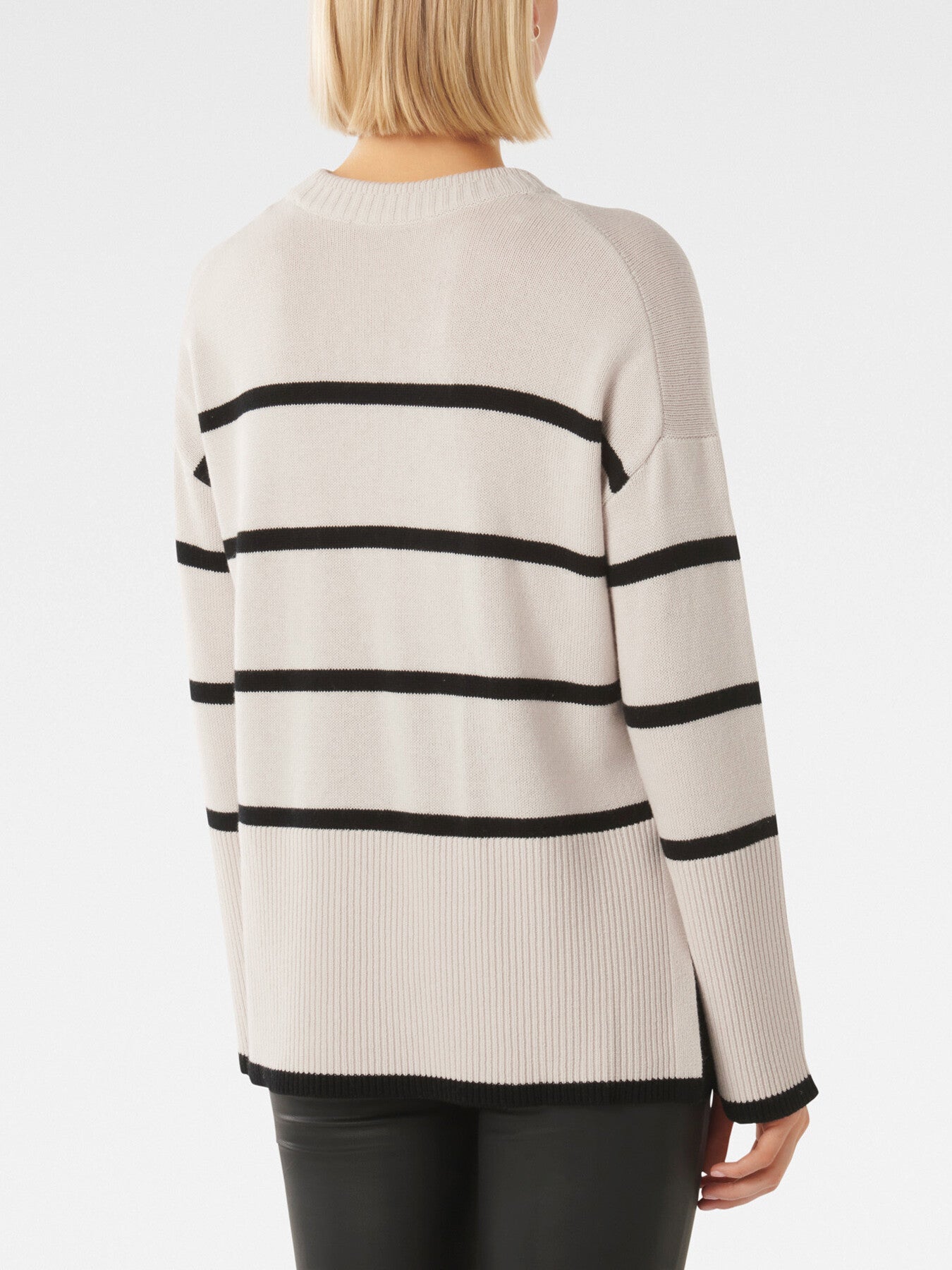Bianca Relaxed Longline Crew Neck Jumper