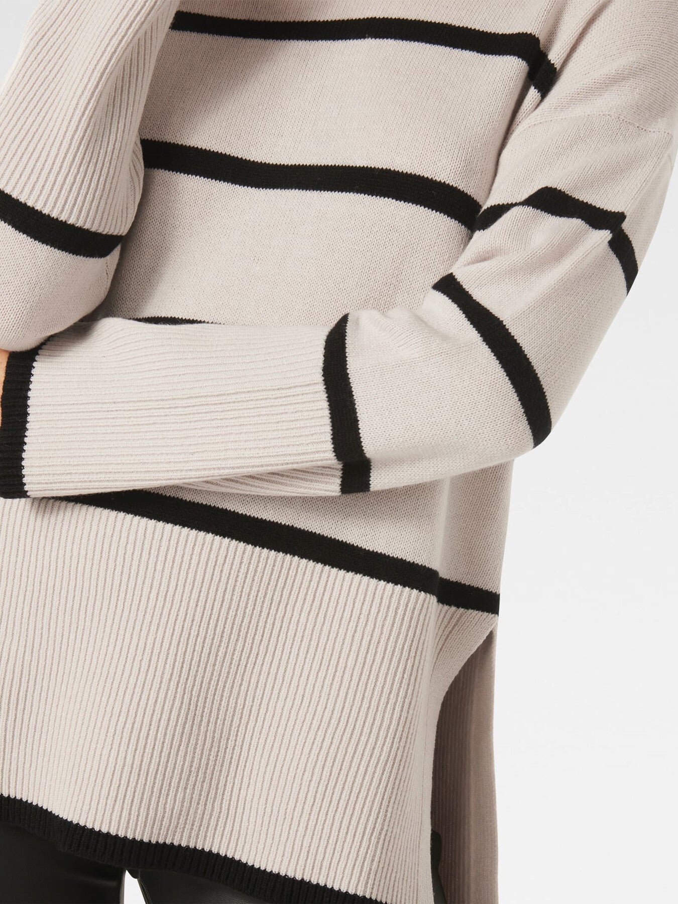 Bianca Relaxed Longline Crew Neck Jumper