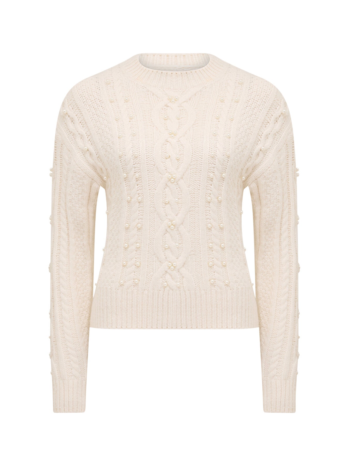 Marie Pearl Embellished Sweater