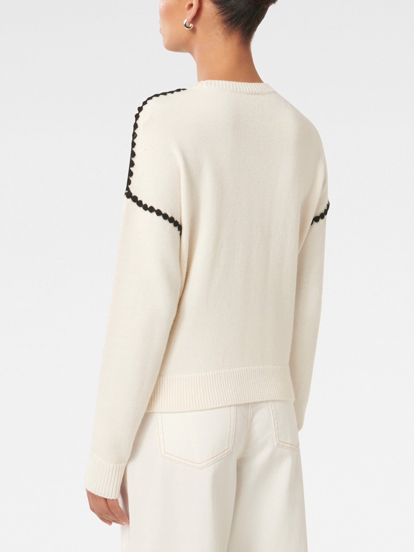 Tiffany Crochet Whipstitch Jumper