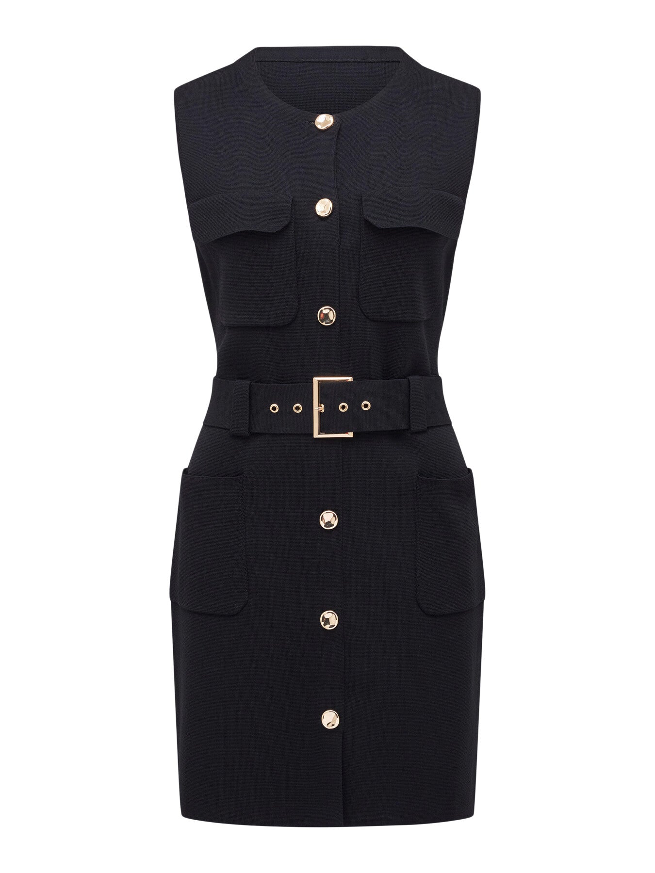 Parker Luxe Utility Mini Dress