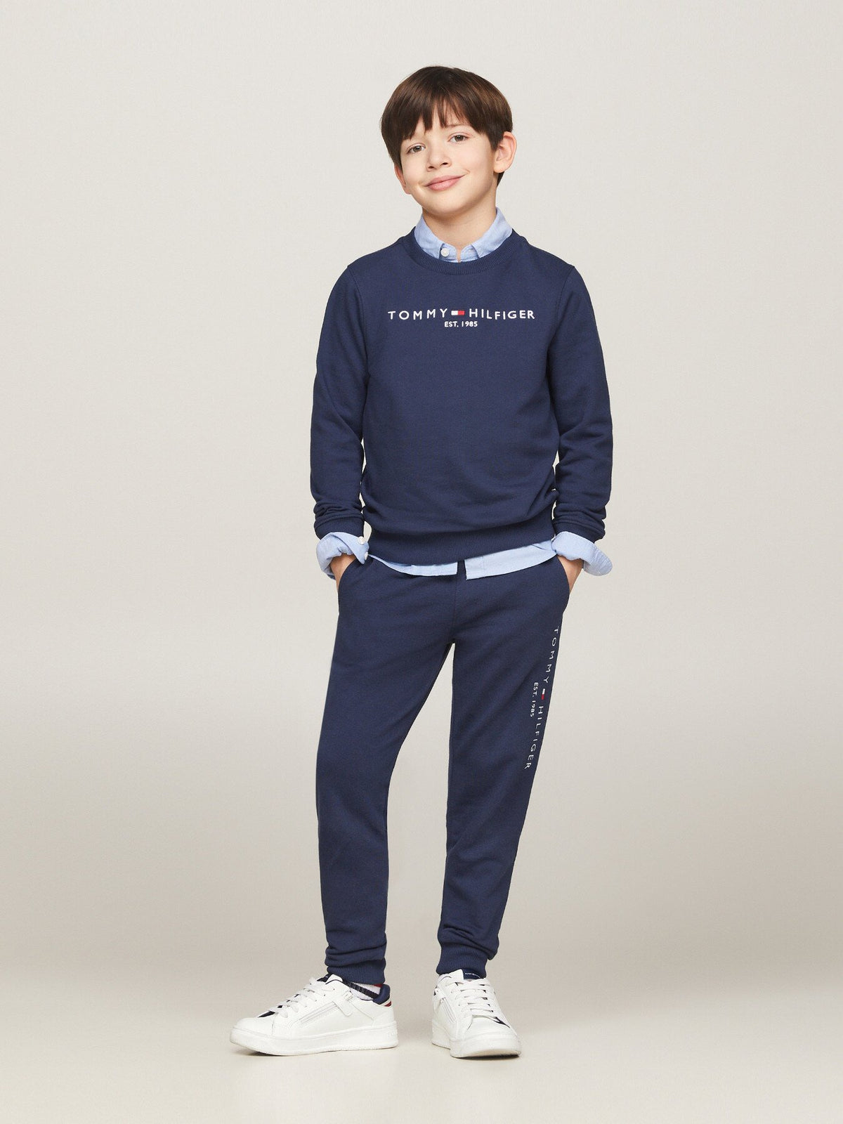 Essential Pure Cotton Logo Joggers