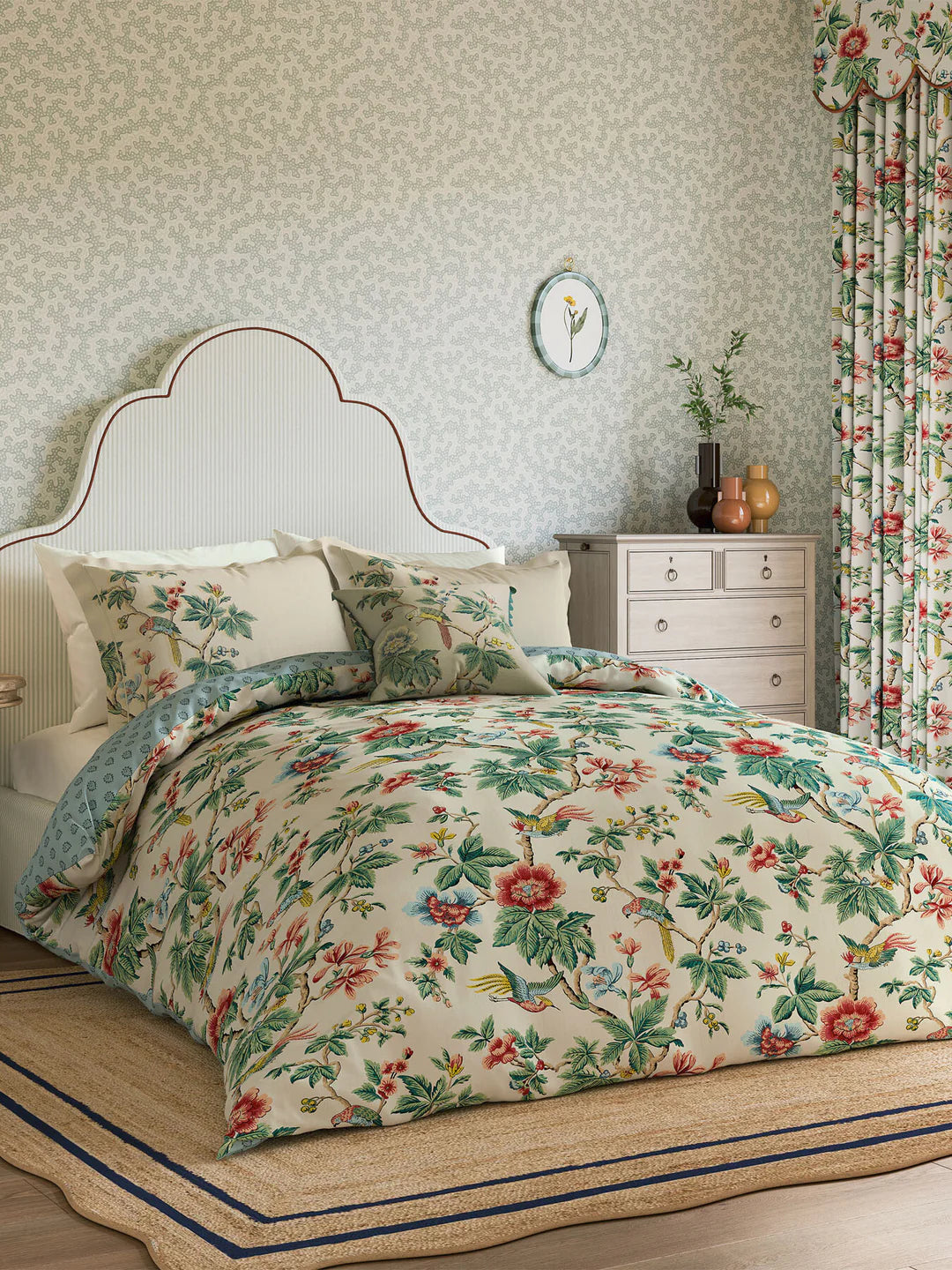 National Trust Lophura Collection with Matching Pillowcase