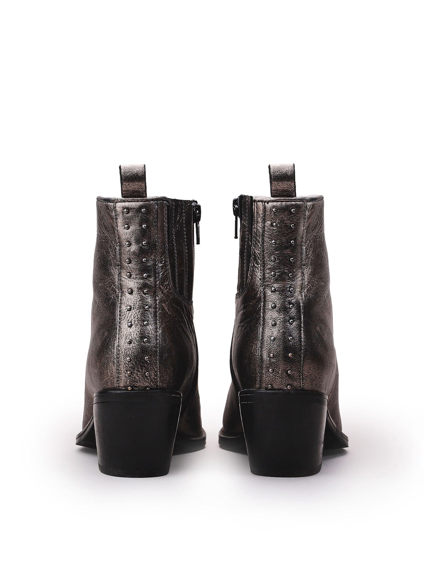 Maevie Metallic Leather Boots