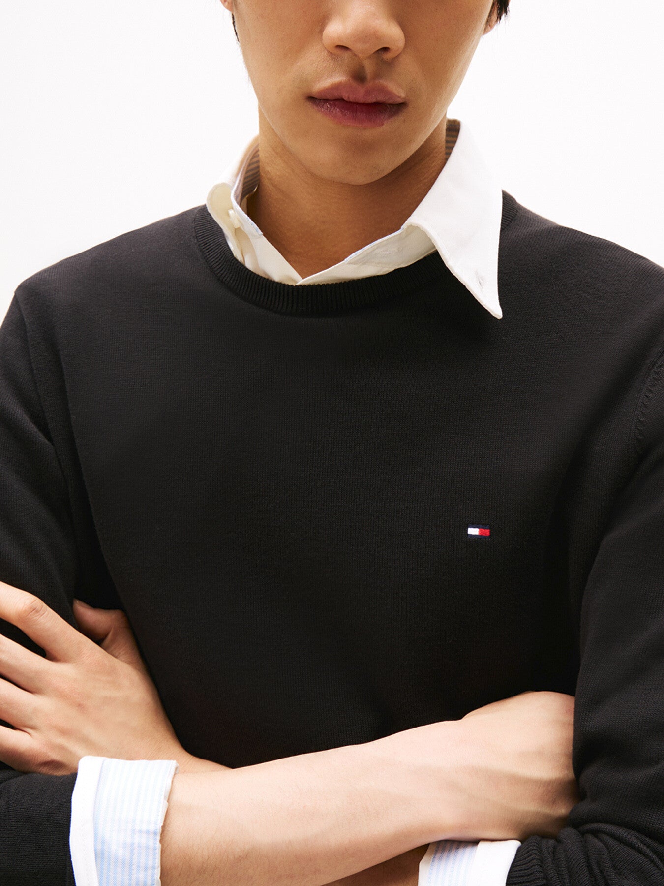 Essential Cotton Crew Neck Jumper