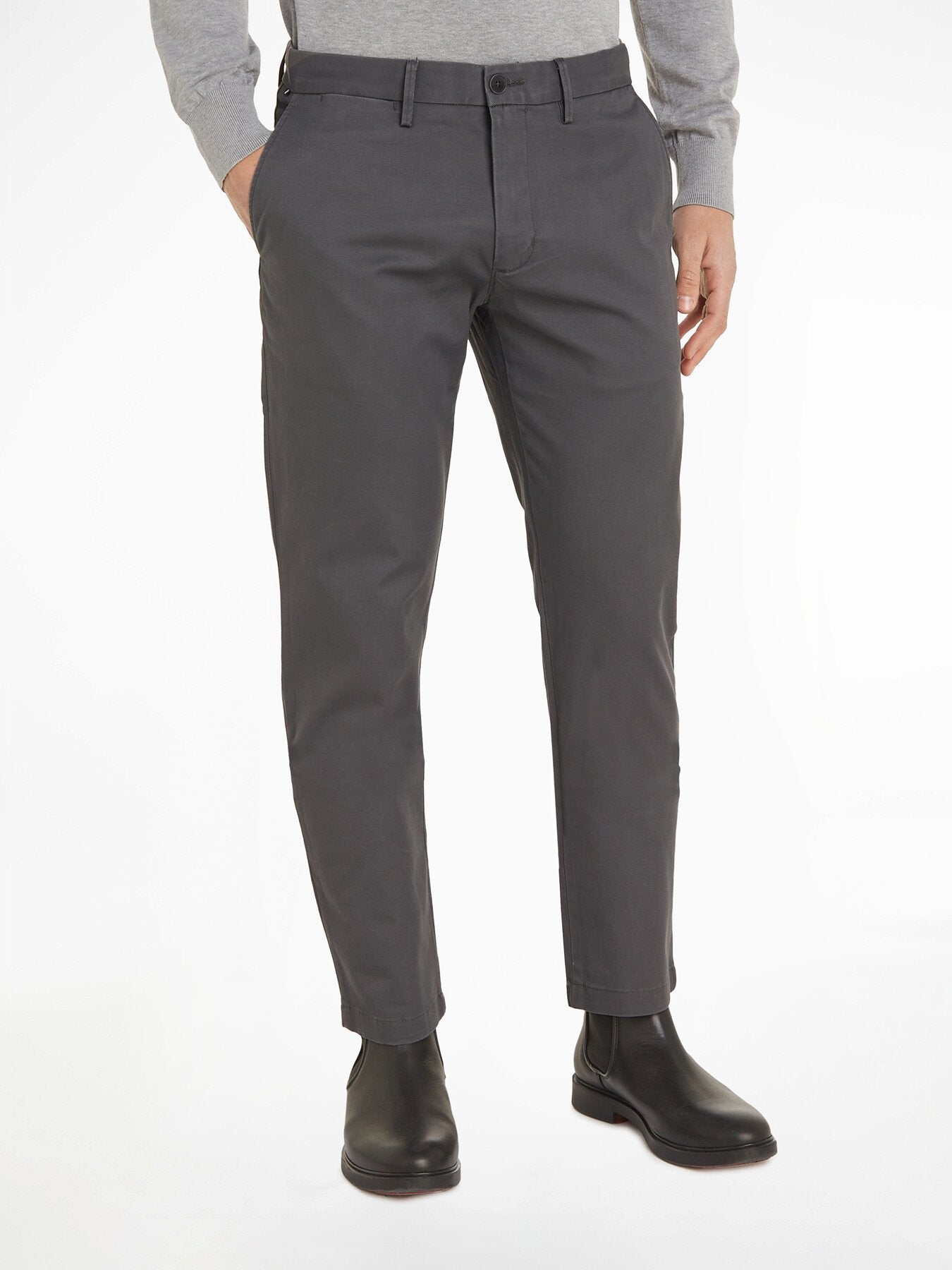 1985 Denton Chinos Dark Ash