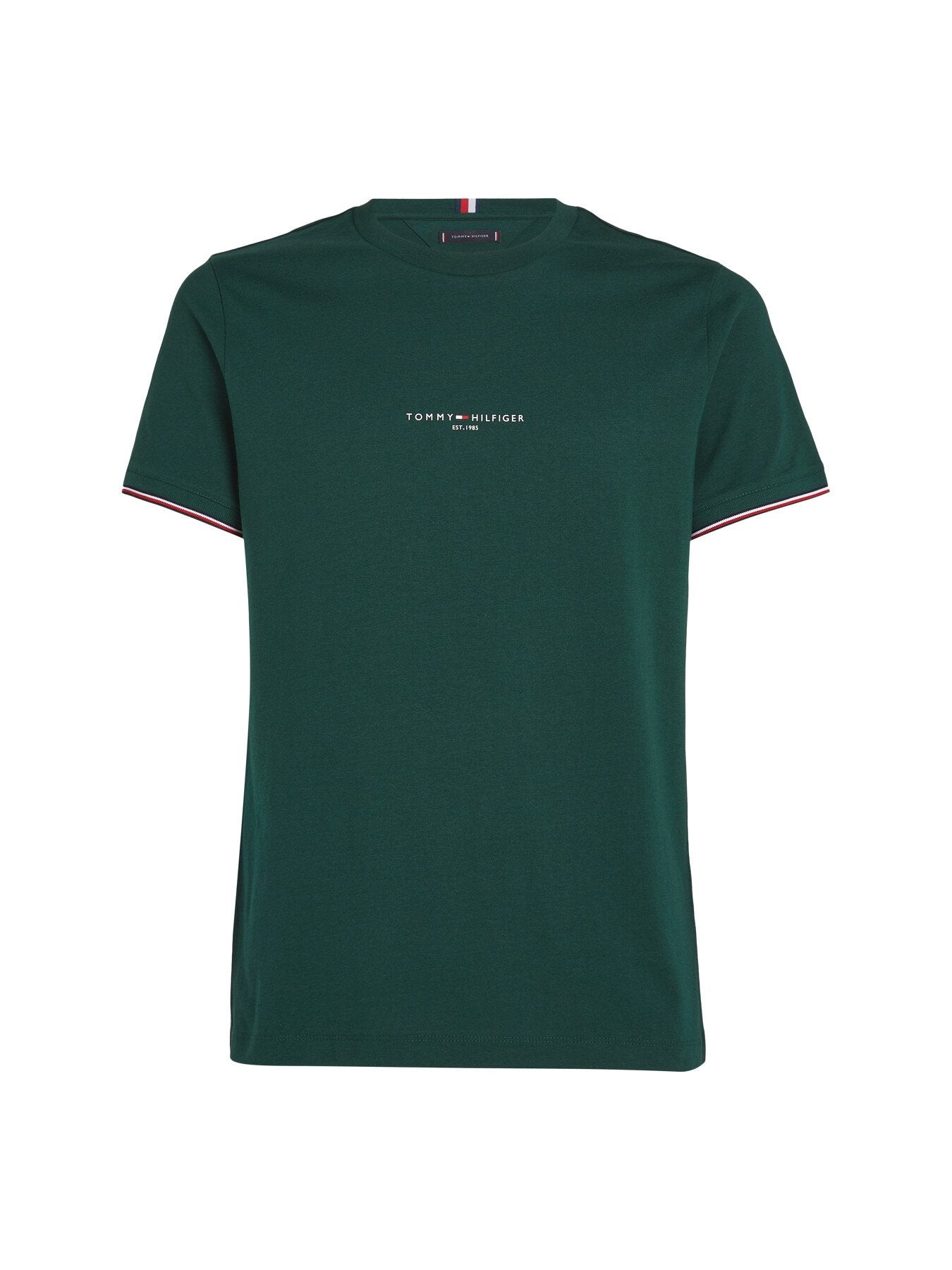 Tipped Logo Slim Fit T-Shirt