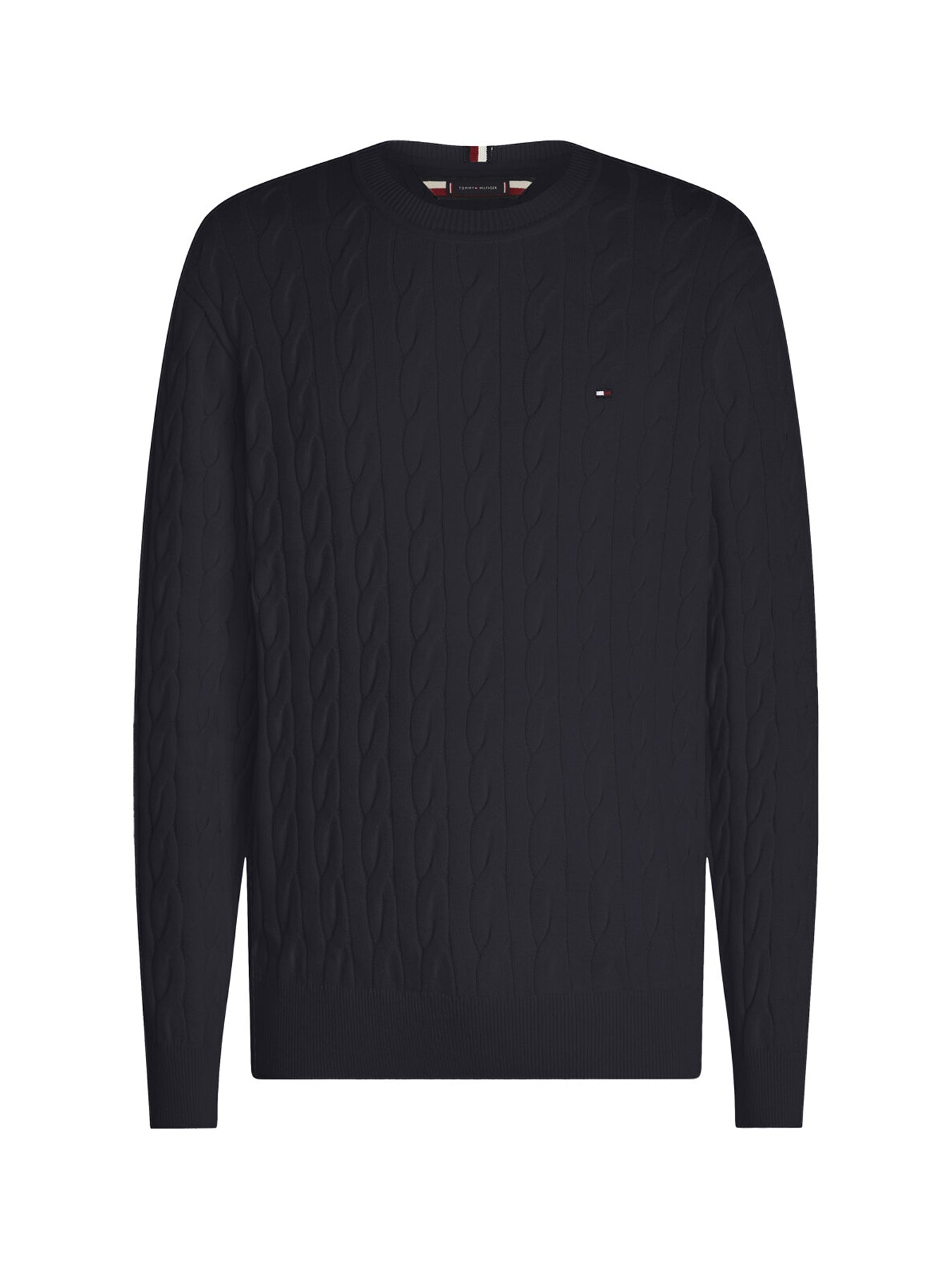 Cable Knit Crew Neck Jumper
