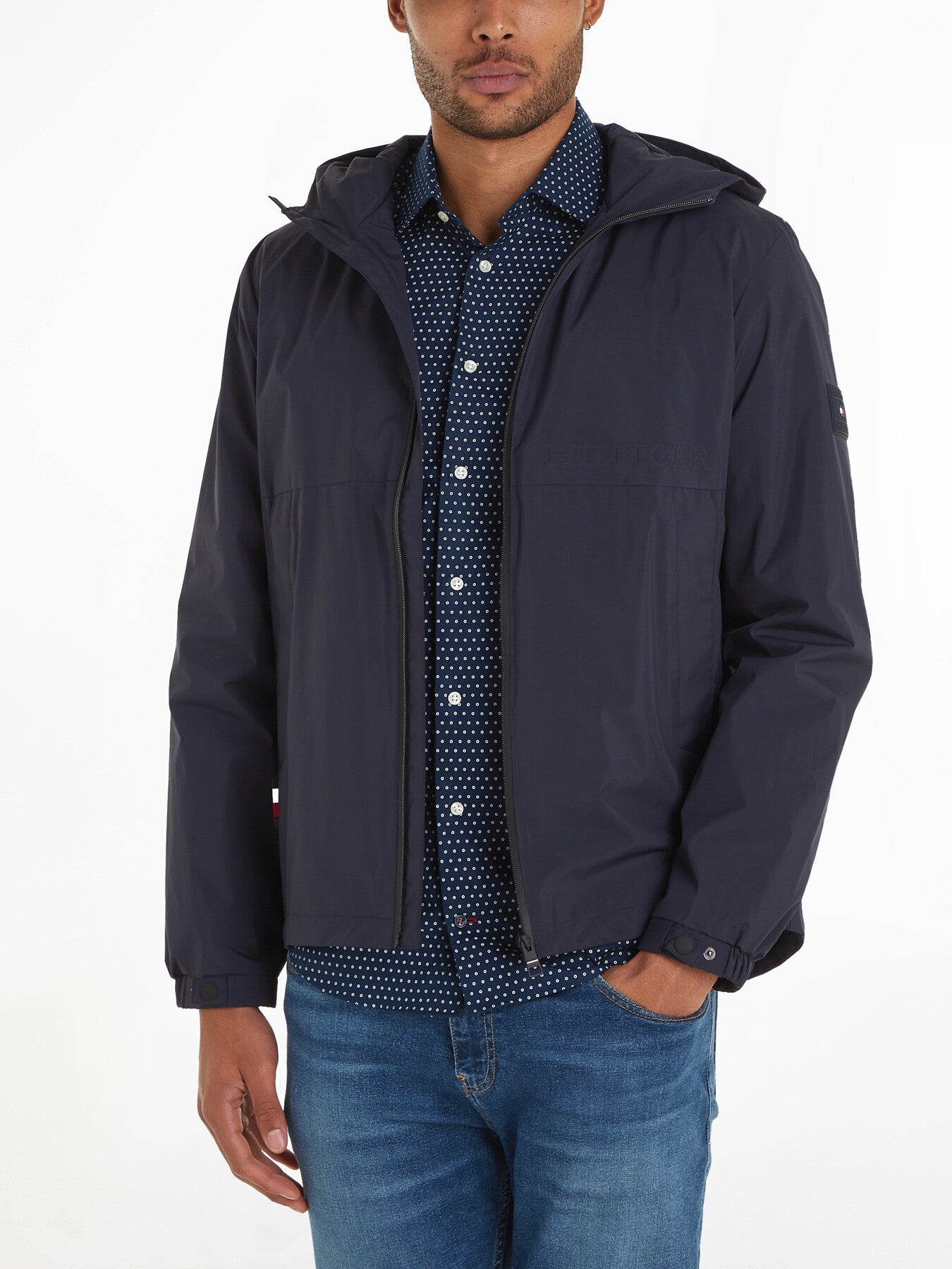 Water Resistant Packable Hooded Portland Jacket