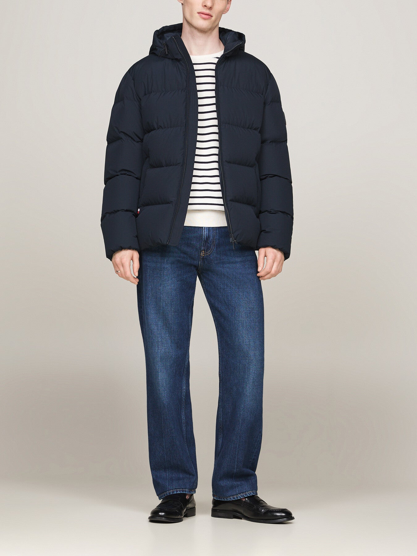 Down Hooded Puffer Jacket