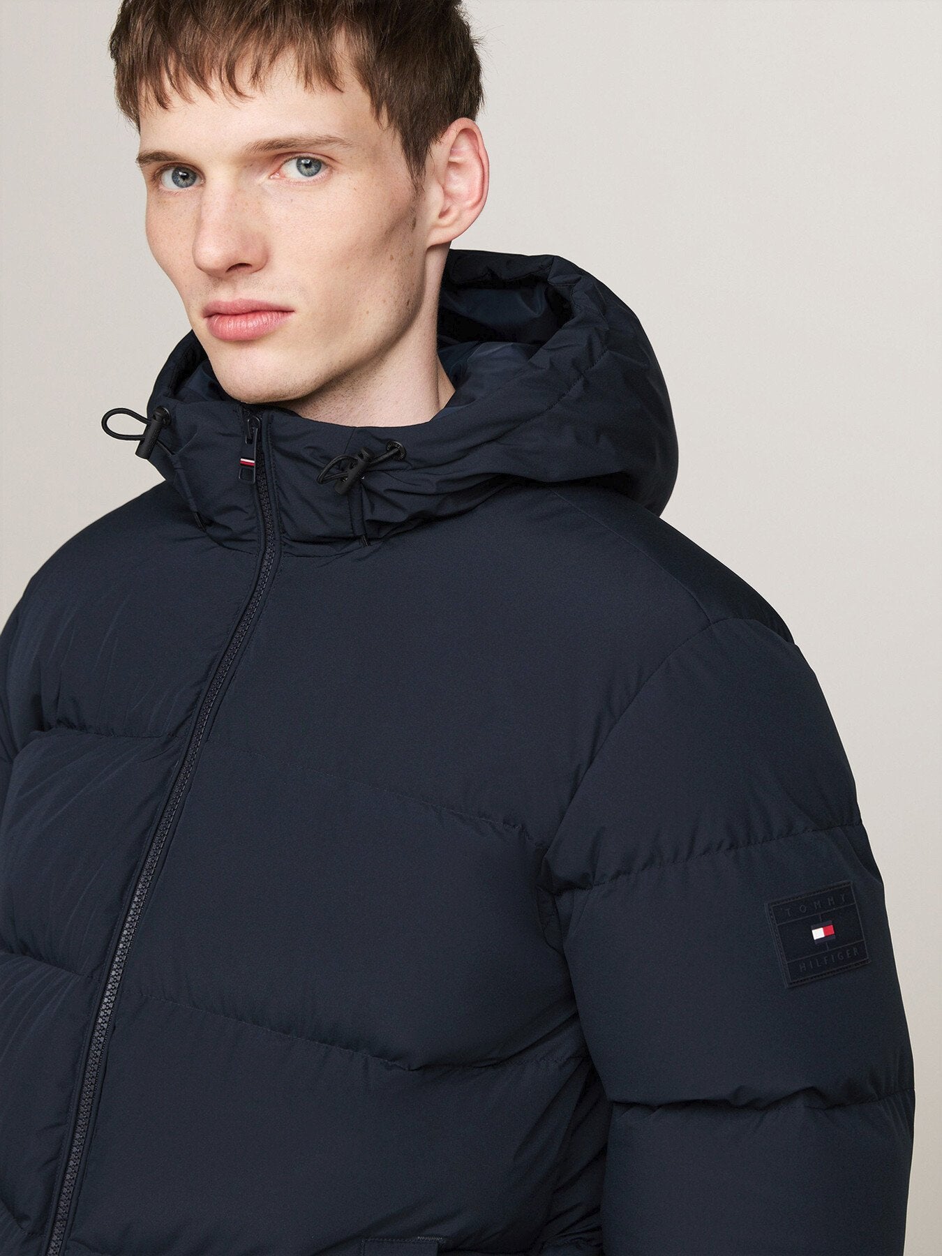 Down Hooded Puffer Jacket