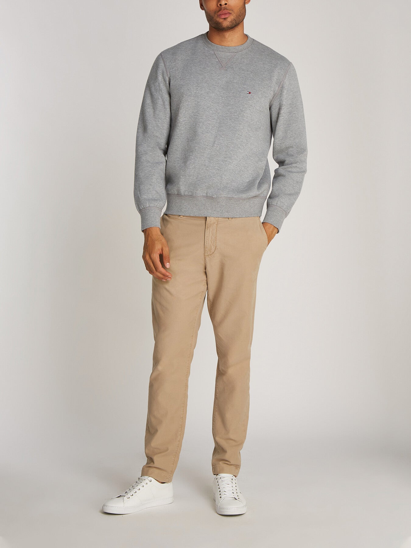 Essential Regular Fit Fleece Sweatshirt