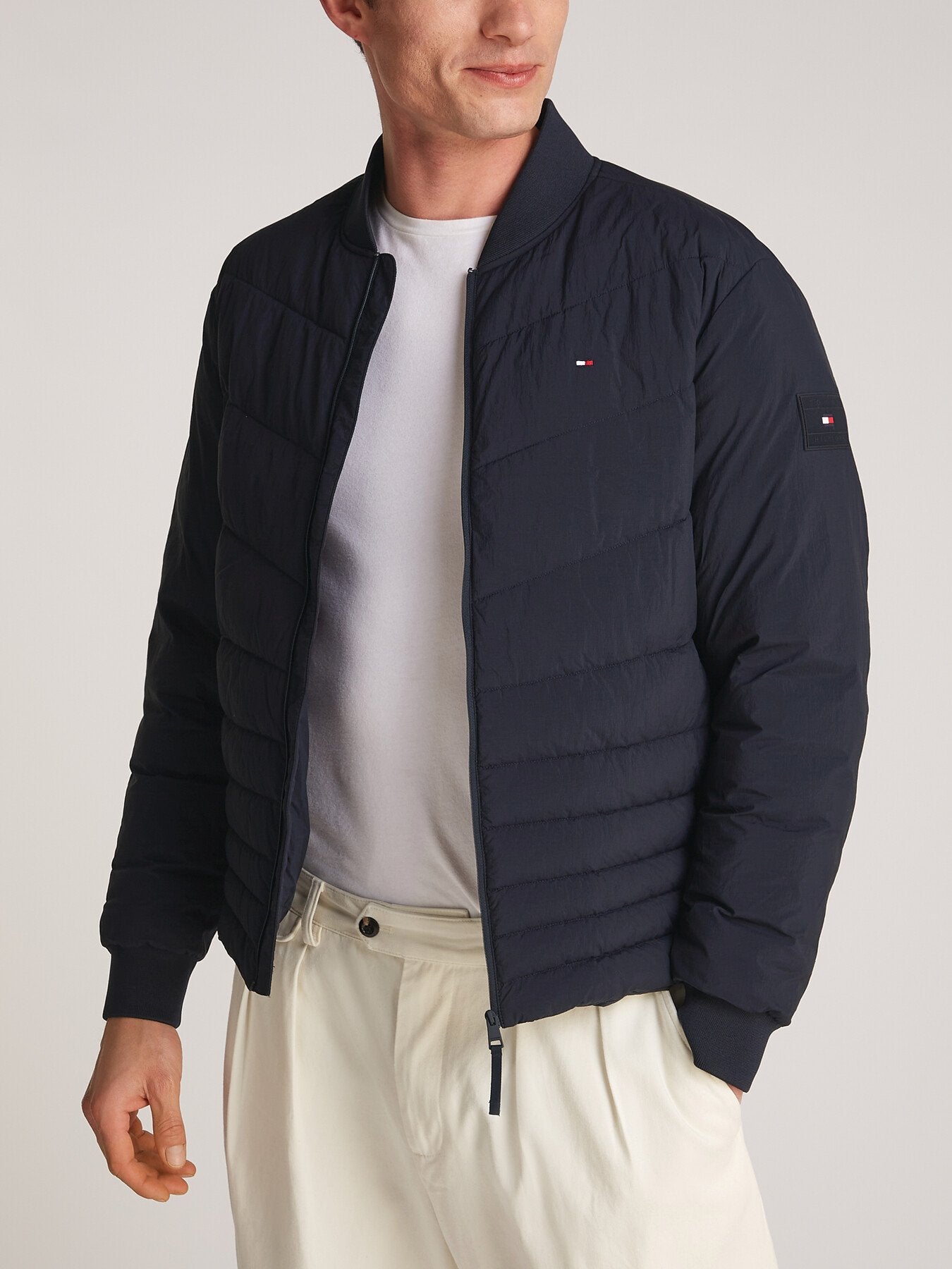 Relaxed Quilted Bomber