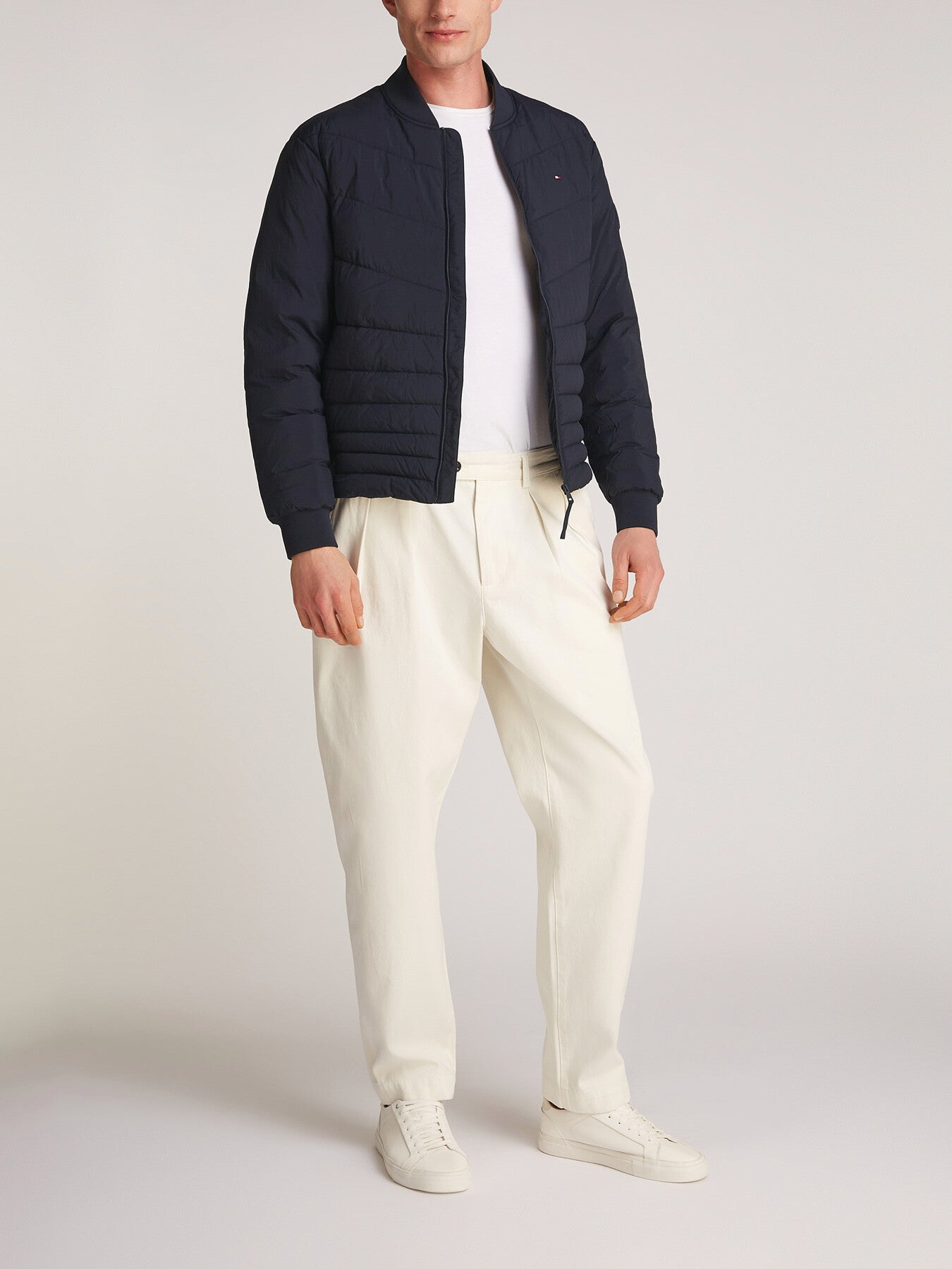 Relaxed Quilted Bomber