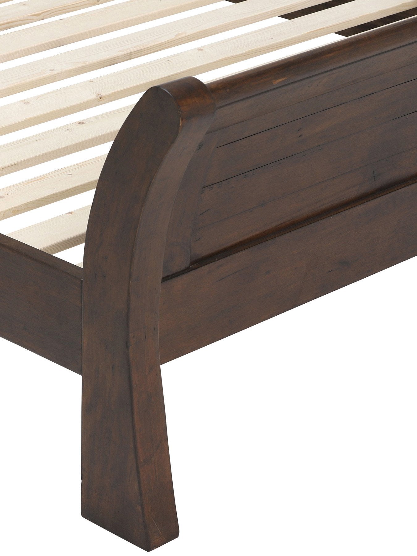 Navajos Reclaimed Wood Panel King Bed Frame