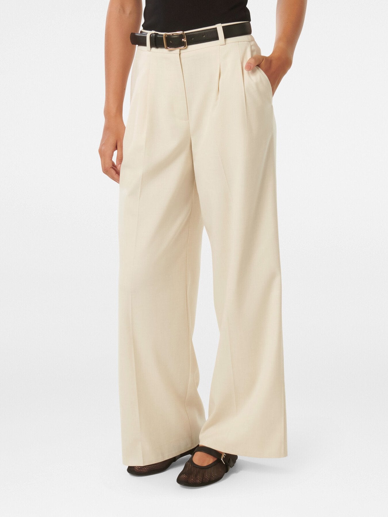 Edweena Belted Wide Leg Pants