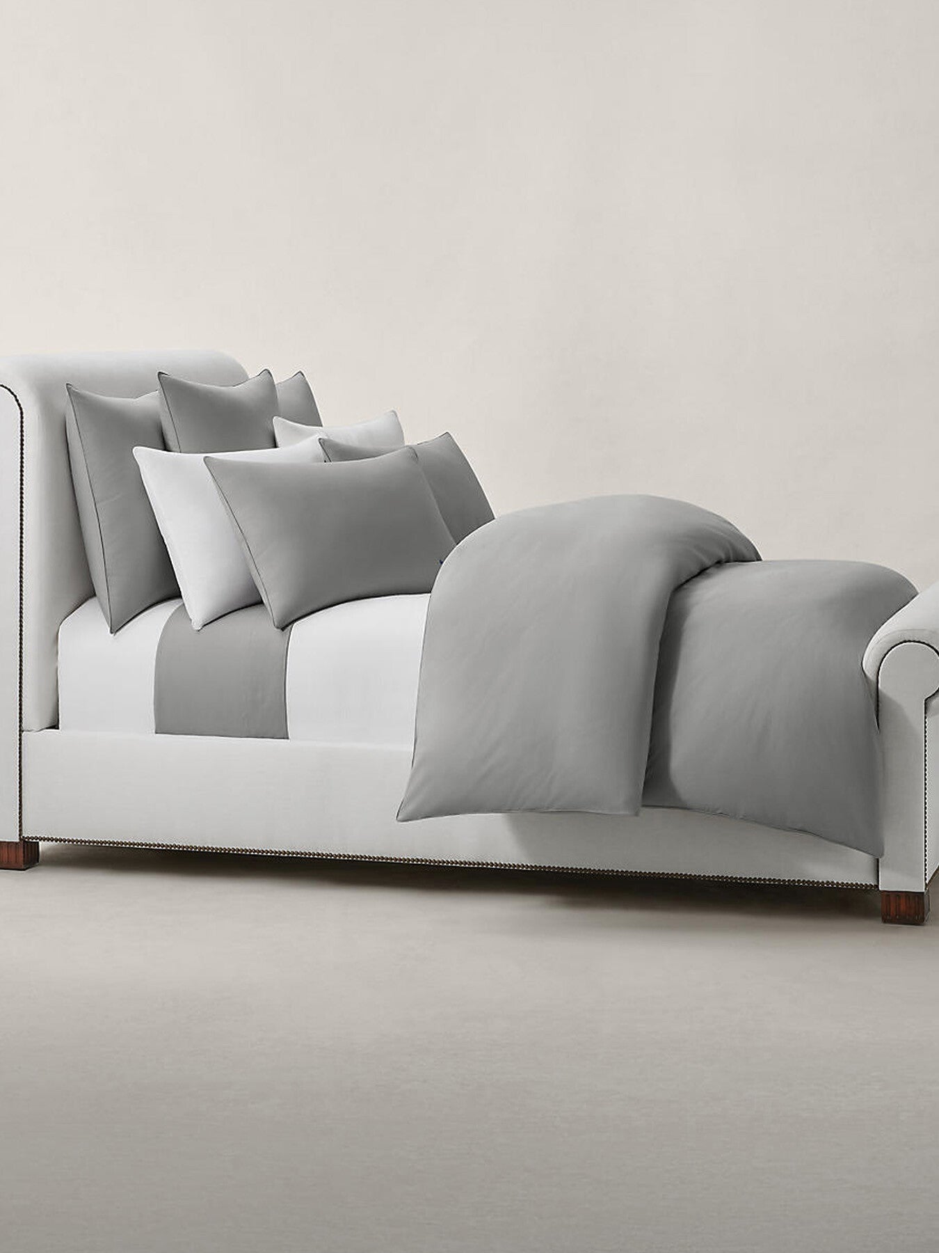 Polo Player Duvet Cover Collection Grey