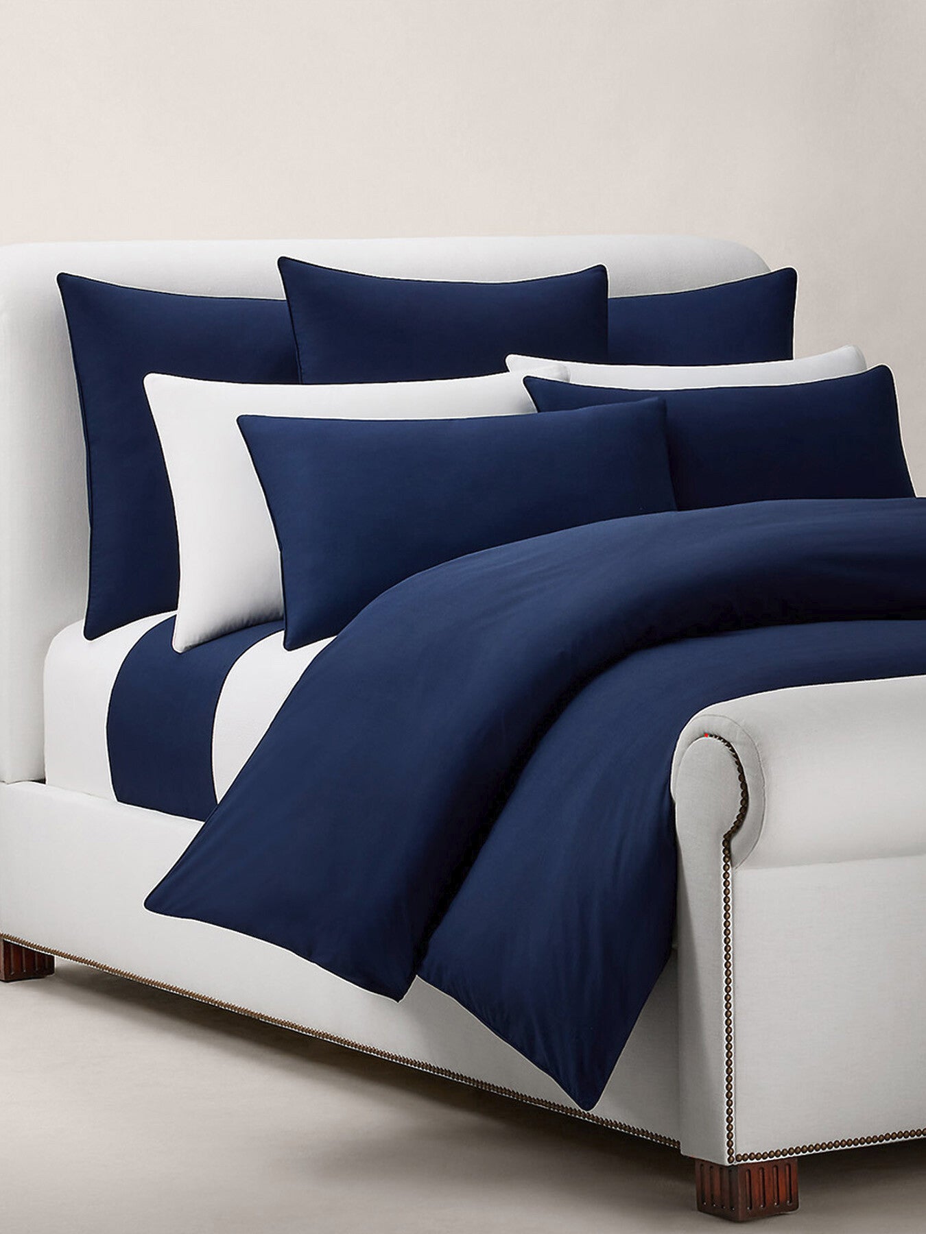 Polo Player Duvet Cover Collection Navy newport
