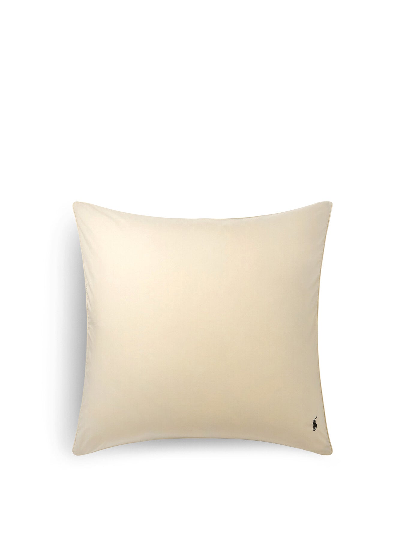 Polo Player Square Pillowcase Collection Cream pale Oak