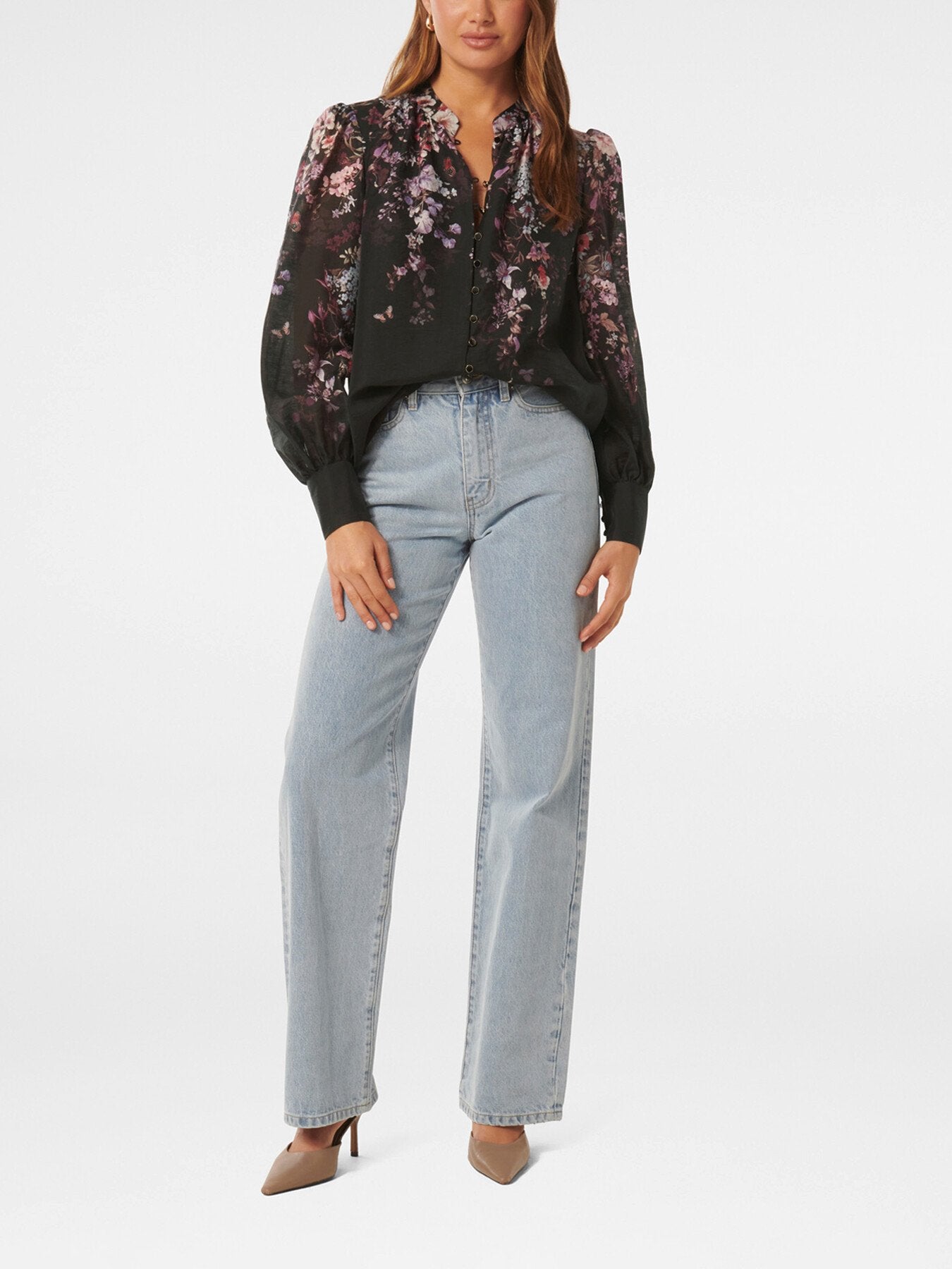 Parker Placement Printed Top