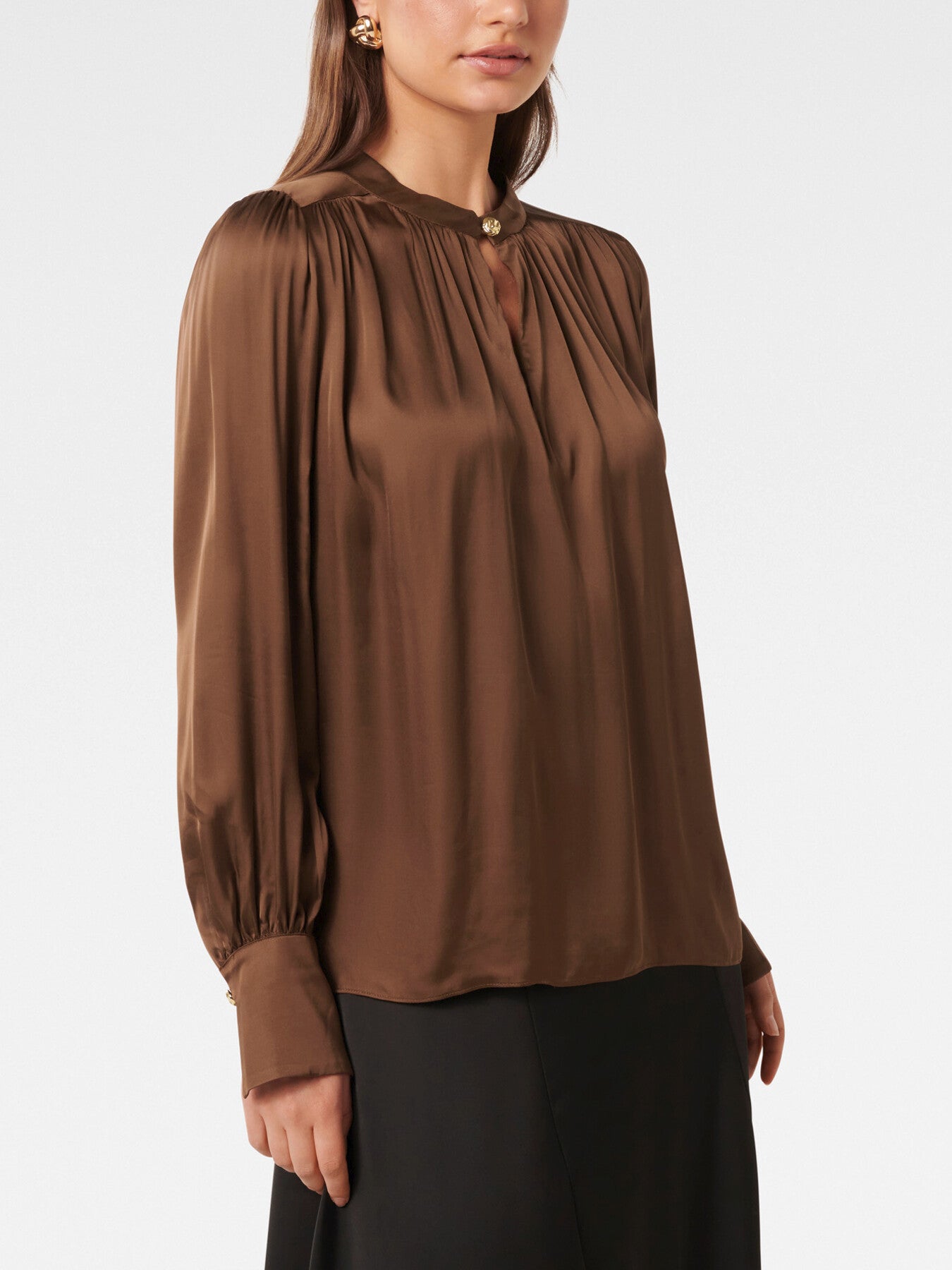 Kai Gathered Detail Blouse