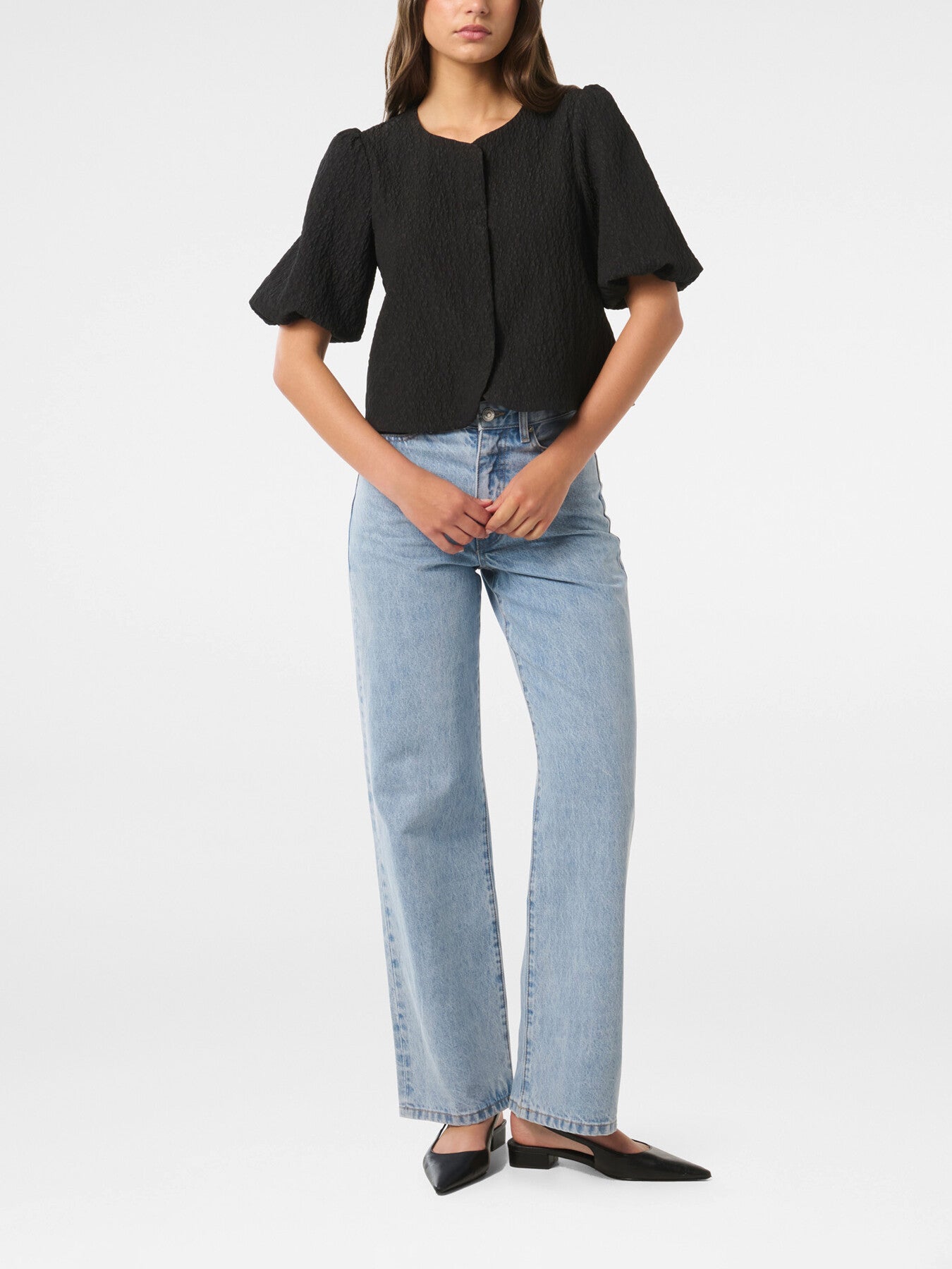 Bay Puff Sleeves Top