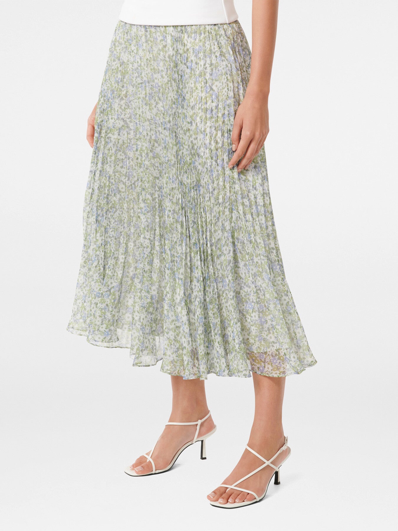 Della Pleated Skirt