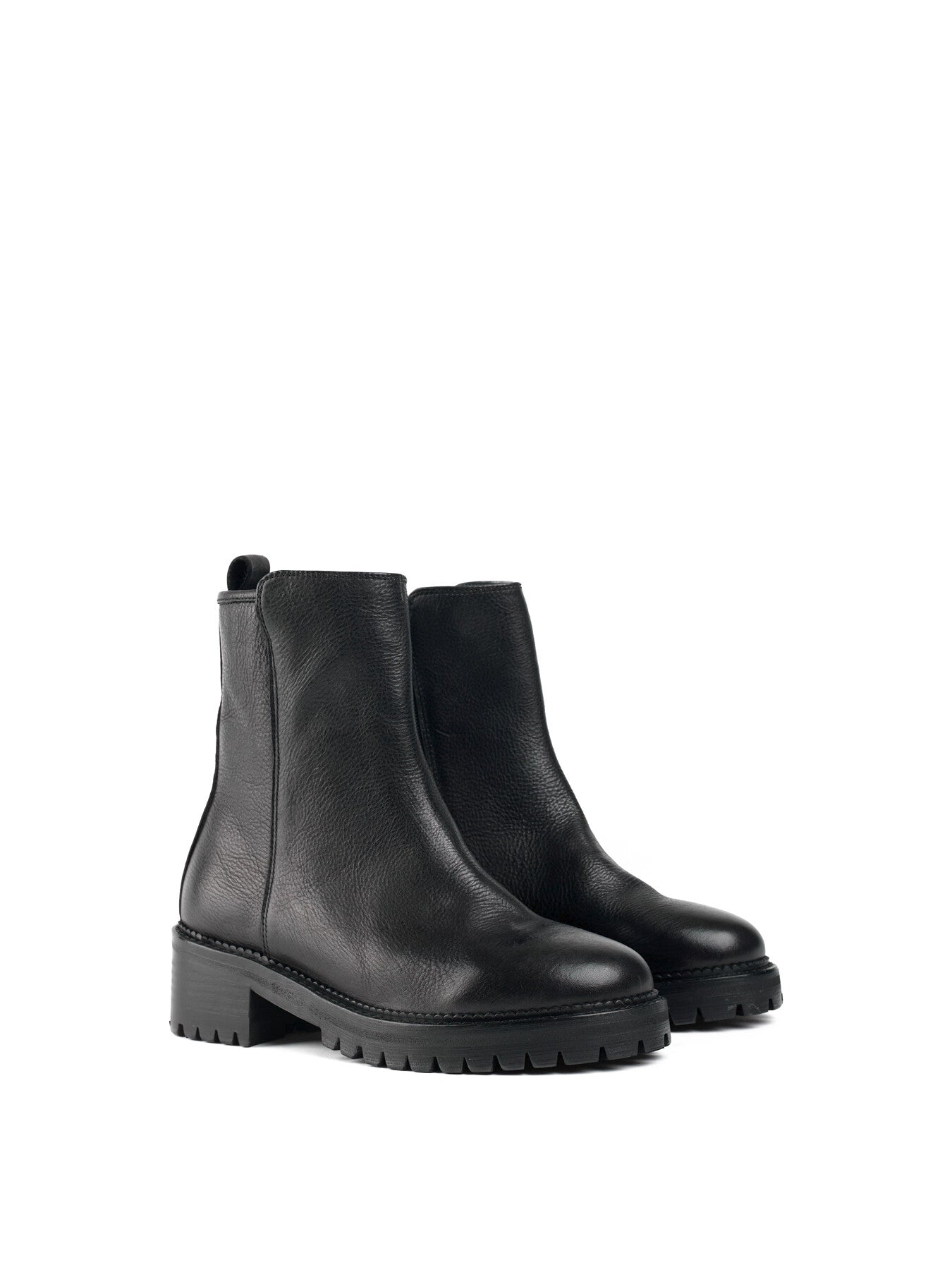 SOLE CRAFTED Thimble Inside Zip Boots