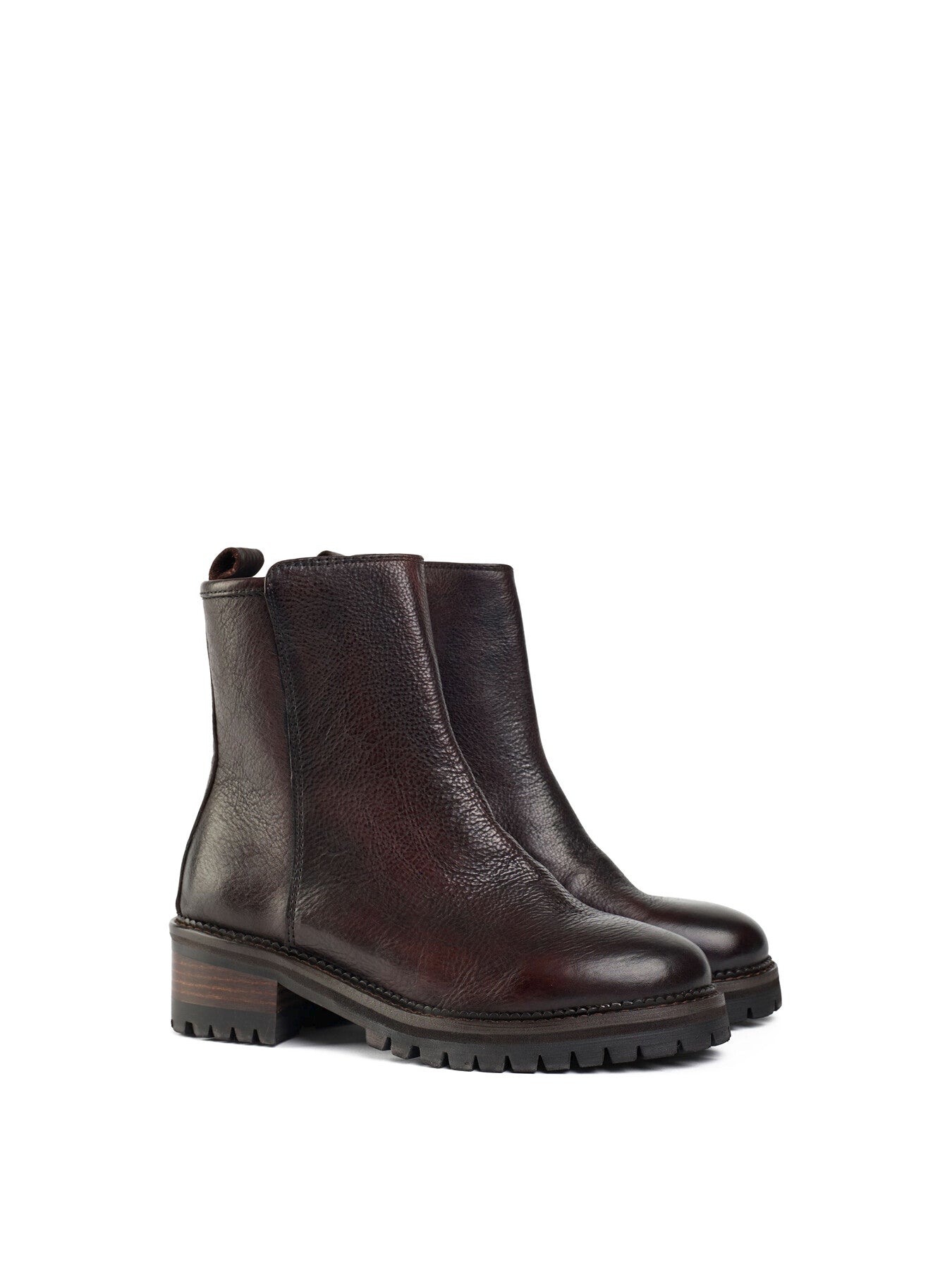 SOLE CRAFTED Thimble Inside Zip Boots