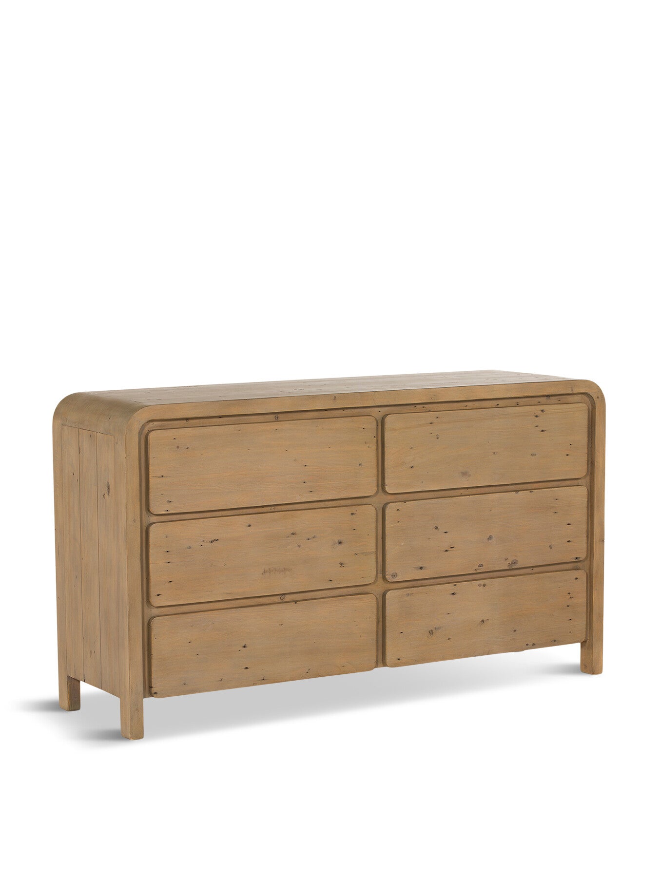 Tosca Reclaimed Wood 6 Drawer Wide Dresser