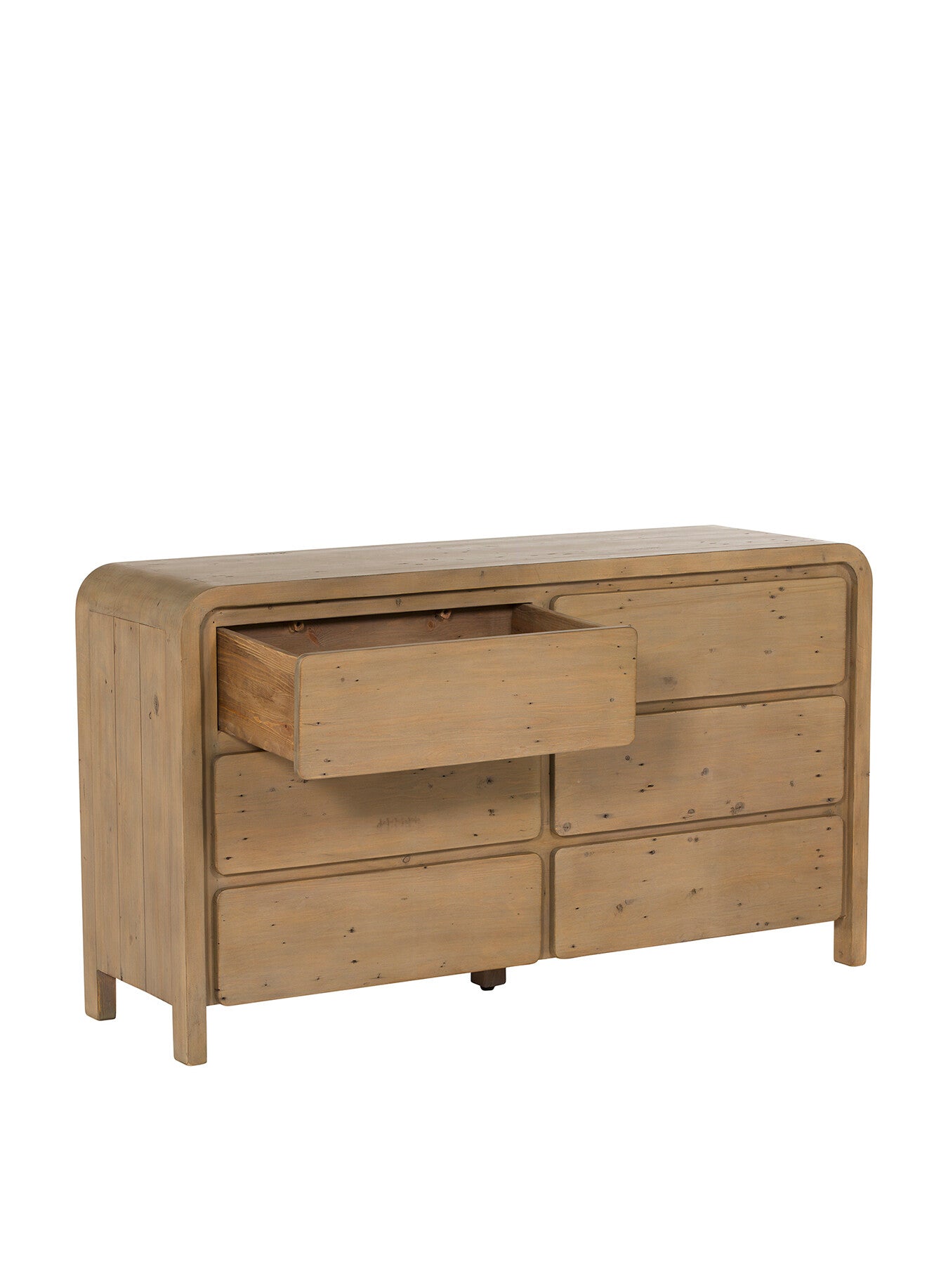 Tosca Reclaimed Wood 6 Drawer Wide Dresser
