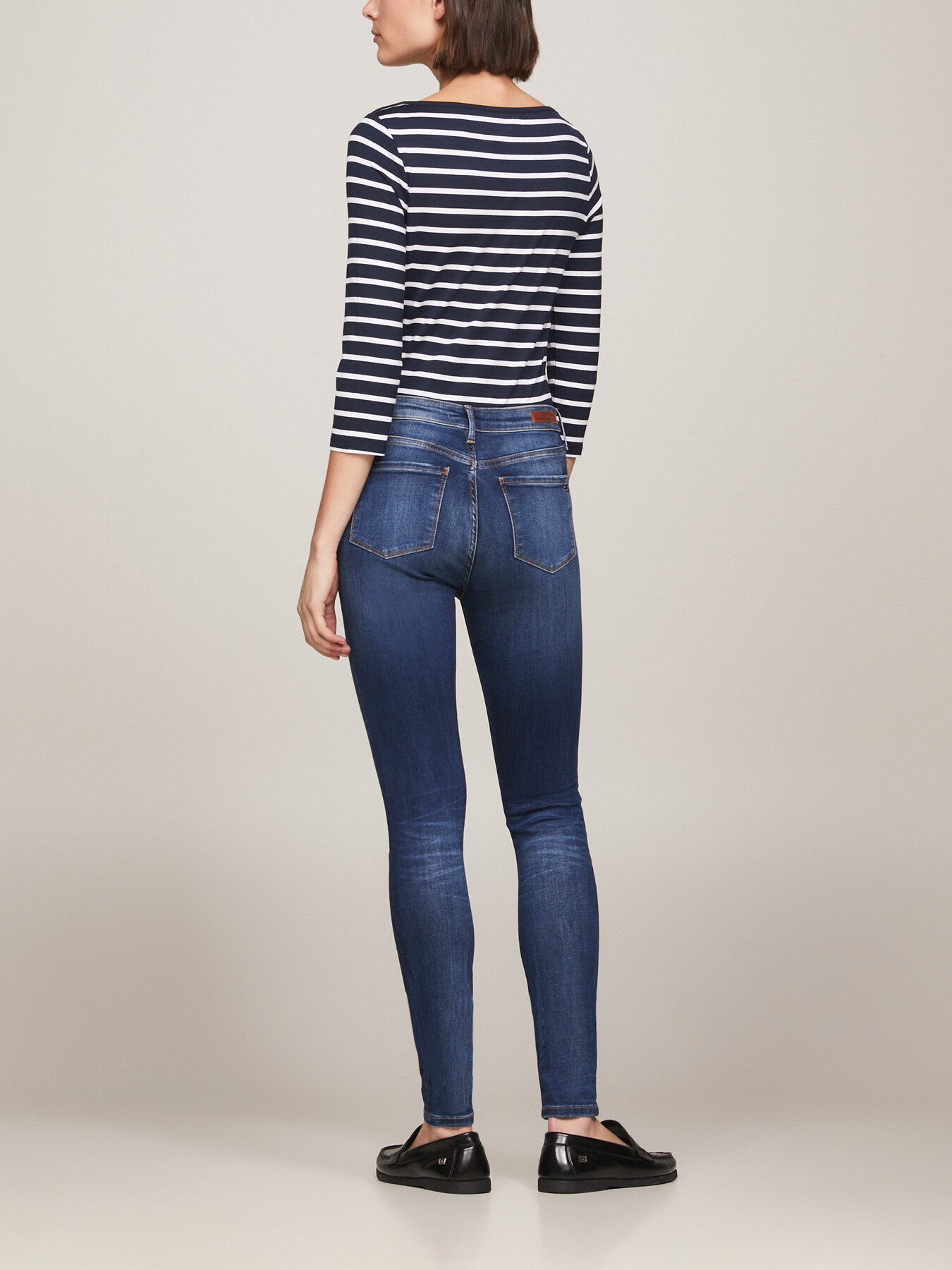 Como Heritage Skinny Fit Faded Jeans