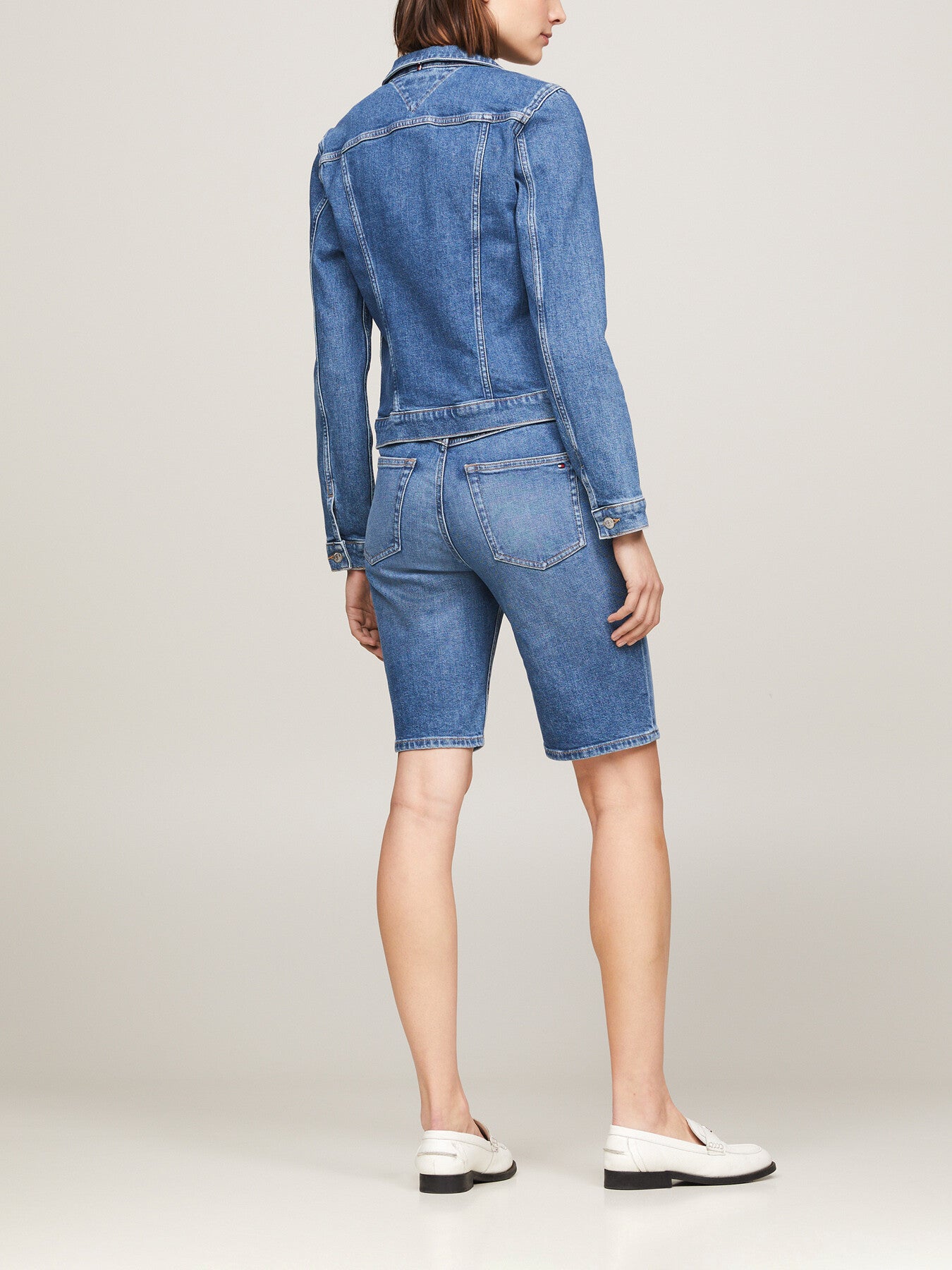 Slim Fit Denim Trucker Jacket