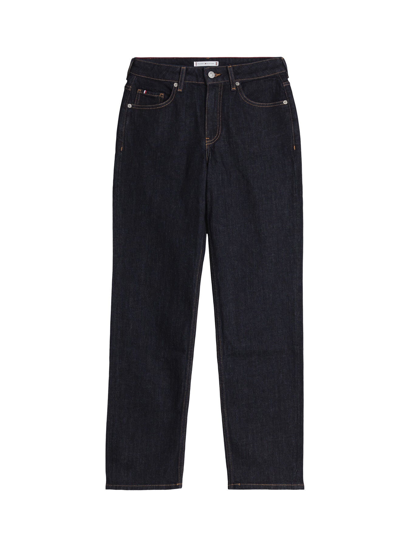 Mid Rise Classic Straight Jeans