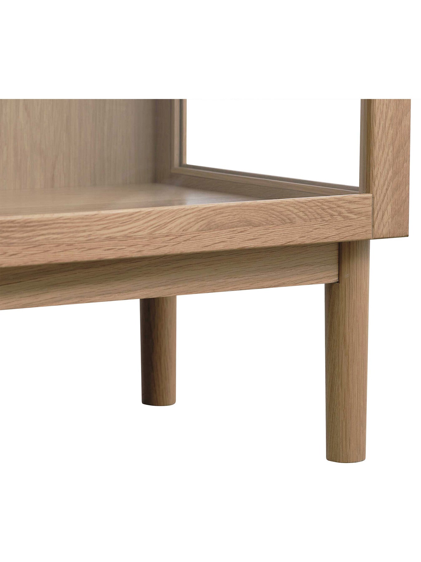 Neutral Bosa Natural Oak 2 Door Cabinet