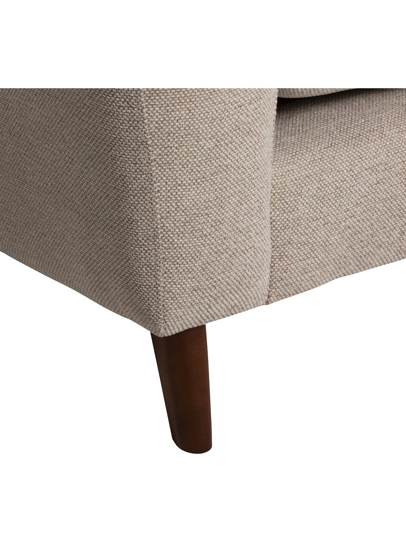 Neutral Benton Fabric Medium 2 Seater Sofa